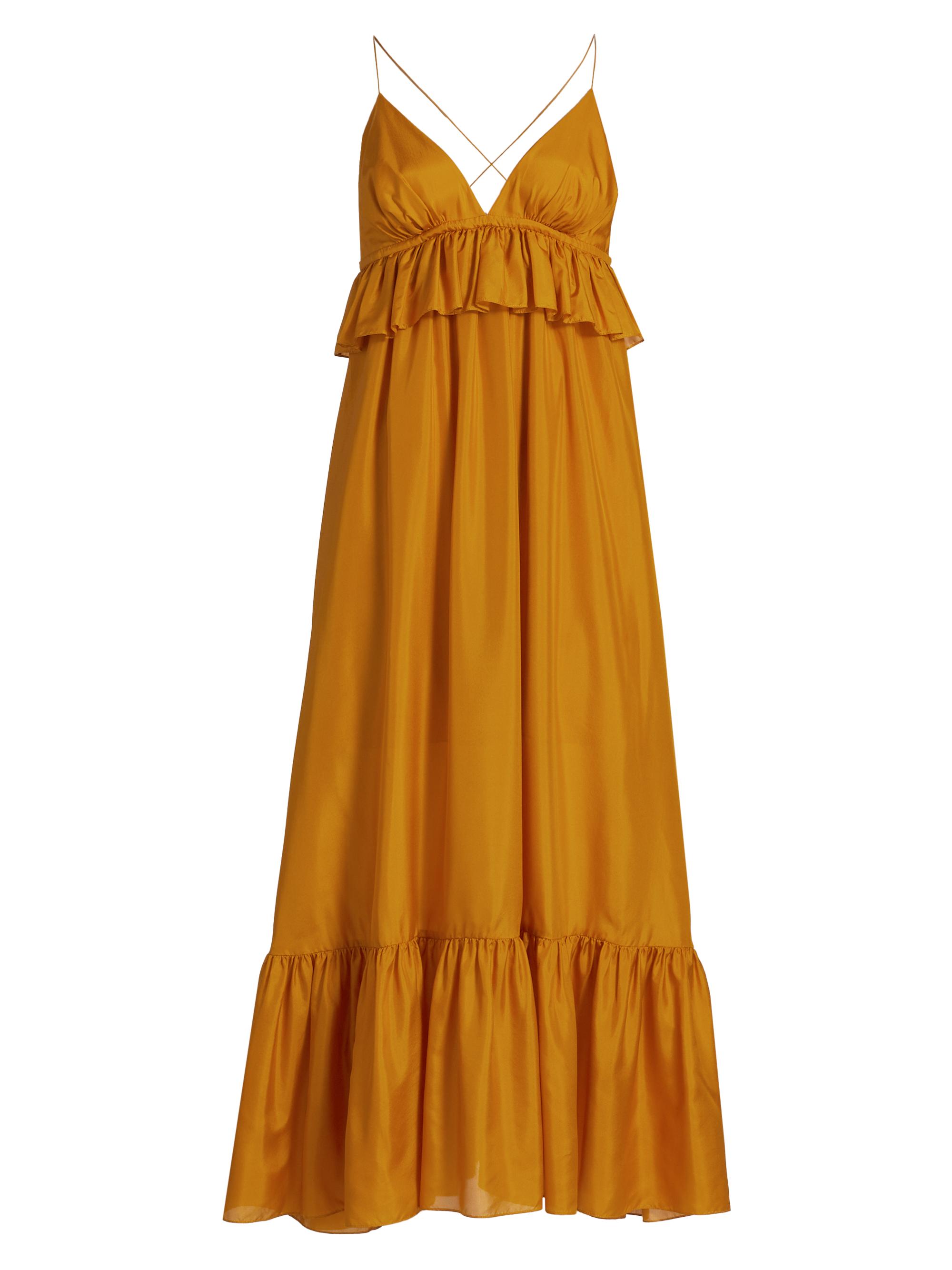 Zimmermann Lucky Printed Cotton Corset Midi-Dress | Saks Fifth Avenue