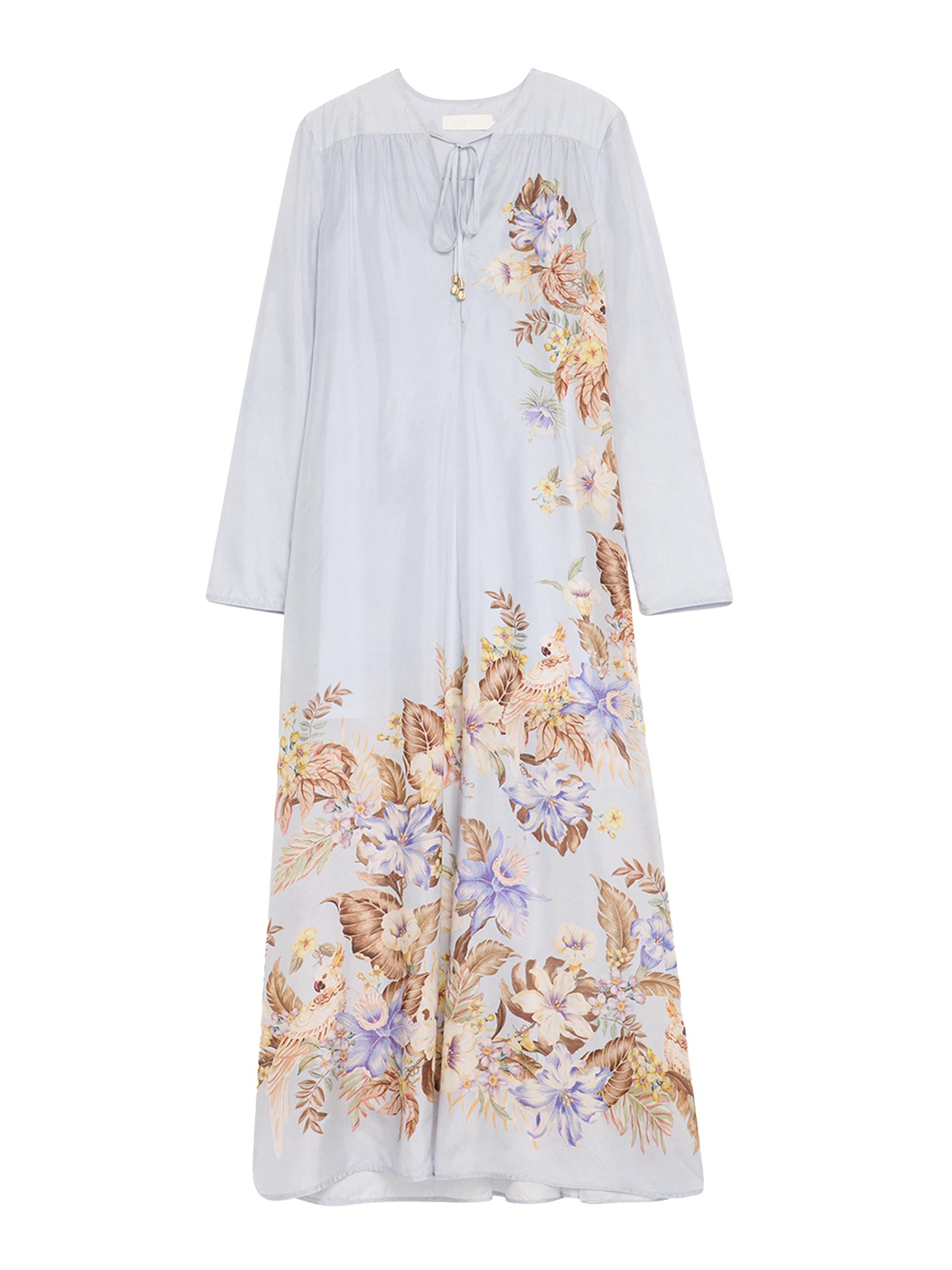 knee length dresses for ladies Picnic Season Maxi Dress Pink main image 0