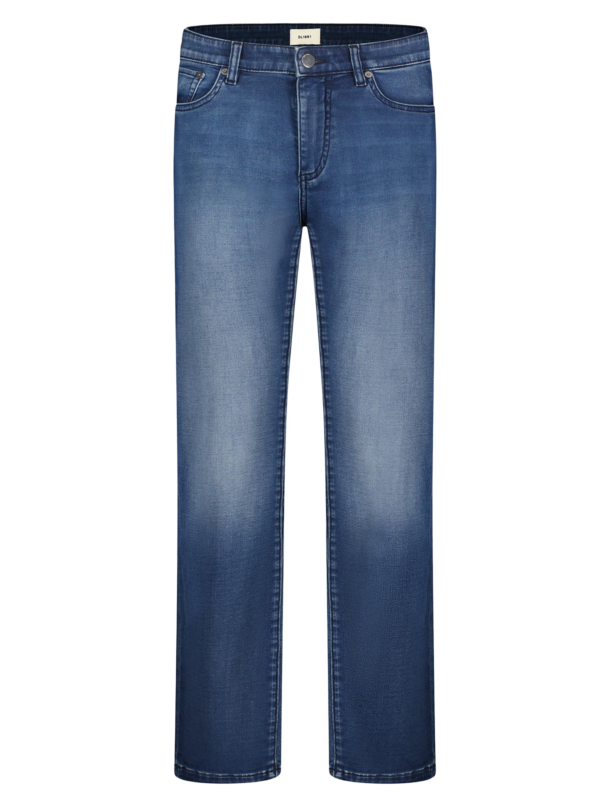 DL1961 Premium Denim Men's Avery Relaxed Straight Jeans - Chesapeake