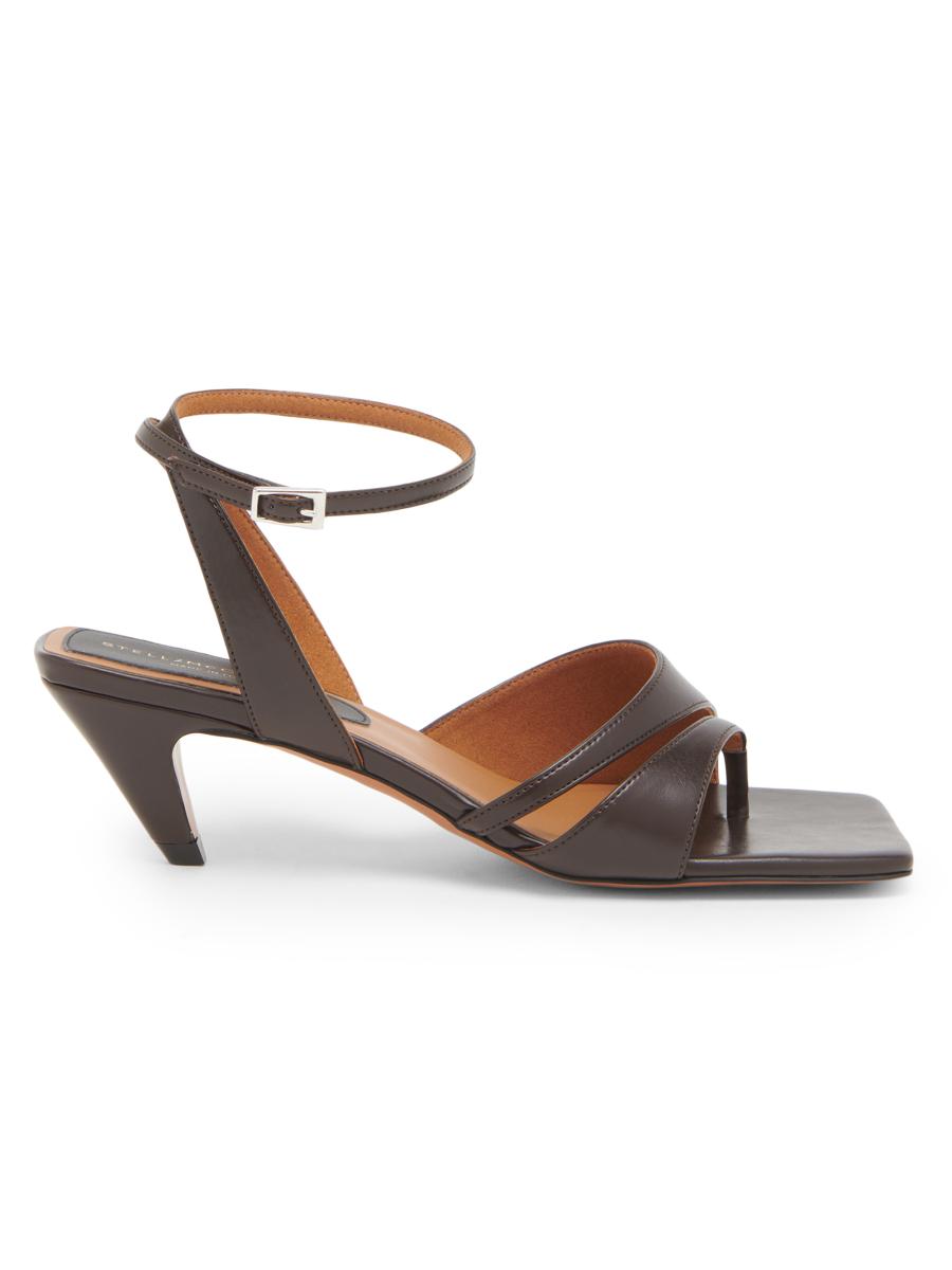 Stella McCartney Spur 50MM Kitten Heel Sandals | Saks Fifth Avenue