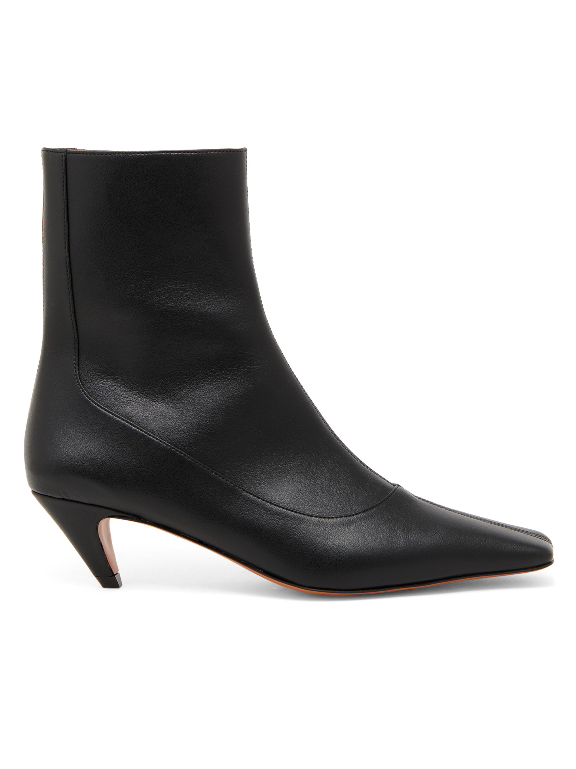 Stella McCartney Women's Spur 50MM Kitten Heel Ankle Boots - Black