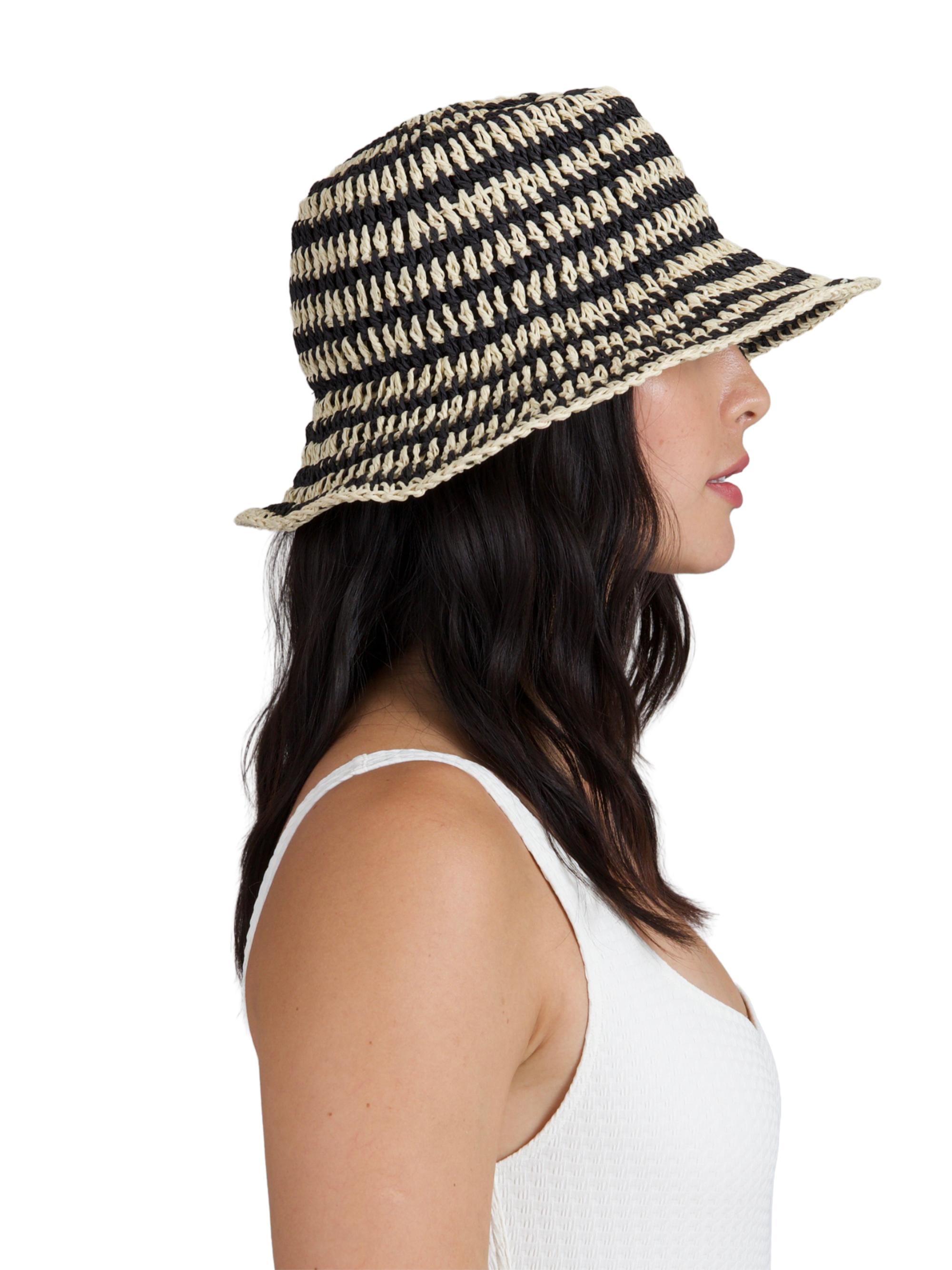 Eugenia Kim Jonah Striped Crochet Bucket Hat | Saks Fifth Avenue