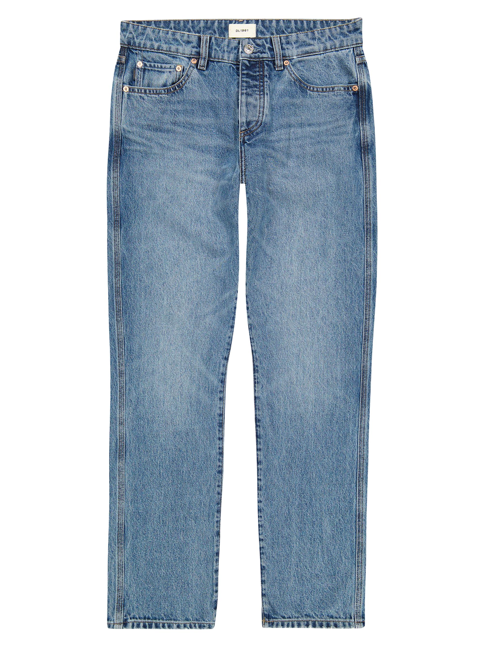 DL1961 Premium Denim Men's Russell Rigid Slim Straight Jeans - Ellum