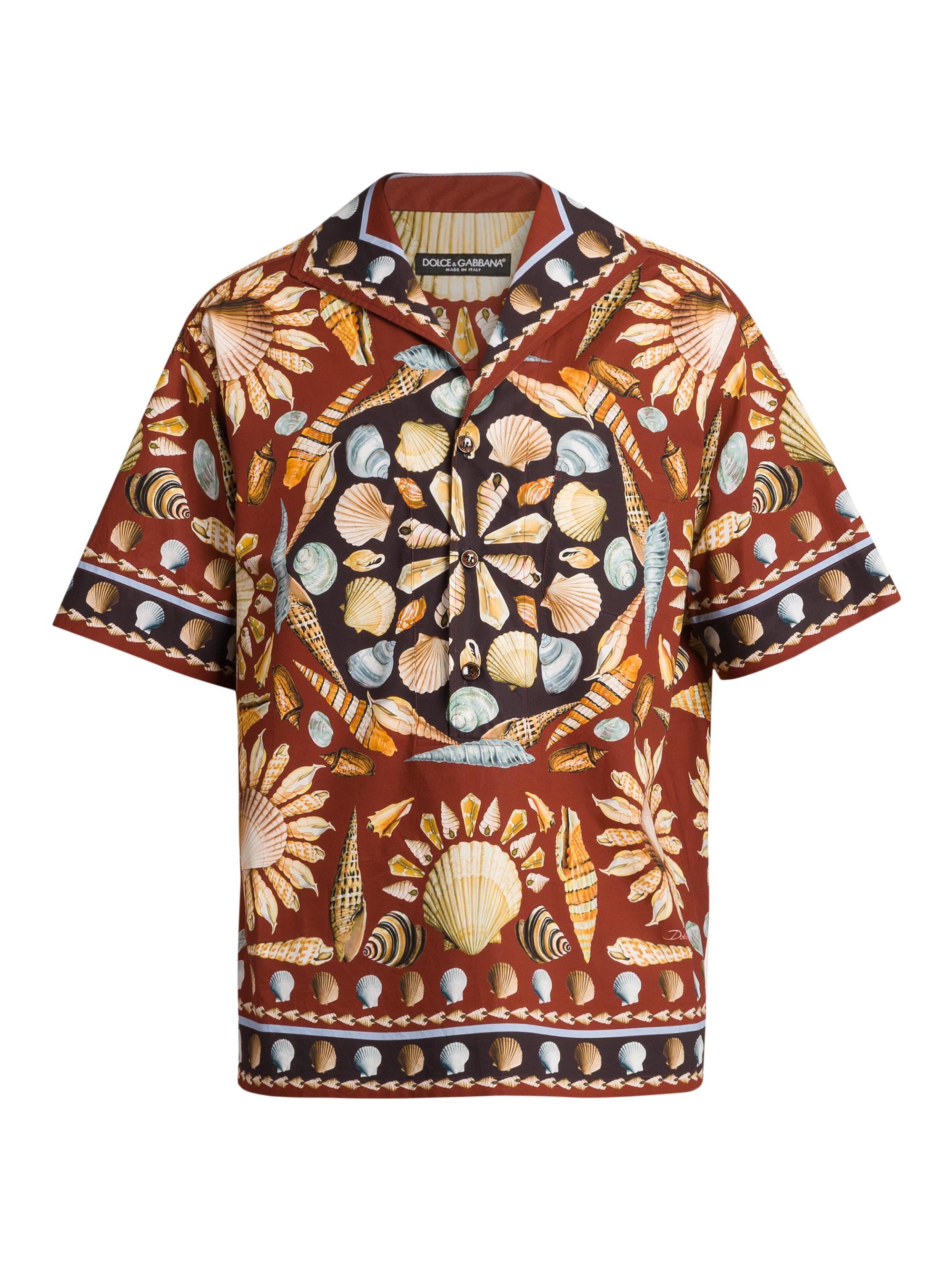 Dolce&Gabbana Cat Silk Twill Shirt | Saks Fifth Avenue