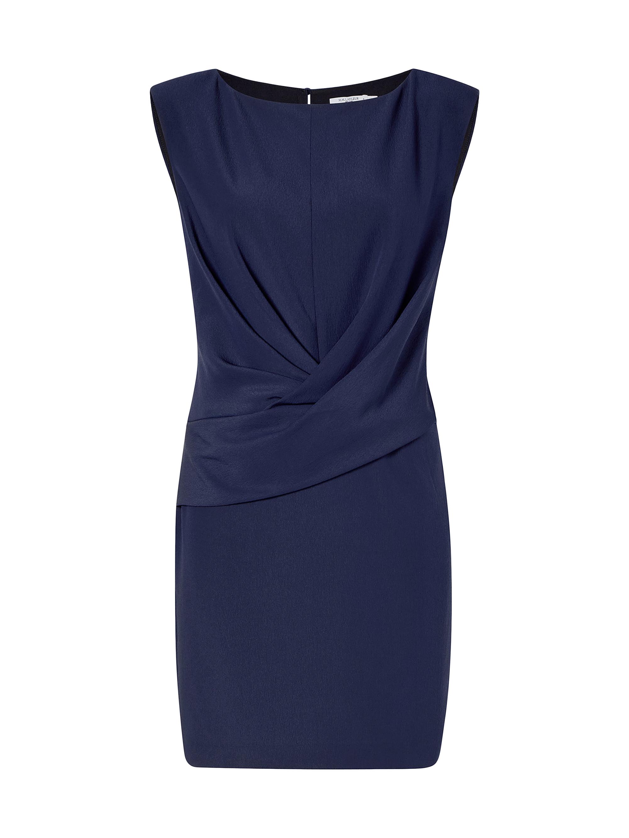 M.M.LaFleur Women's Lynda Criss-Cross Dress - Soft Navy