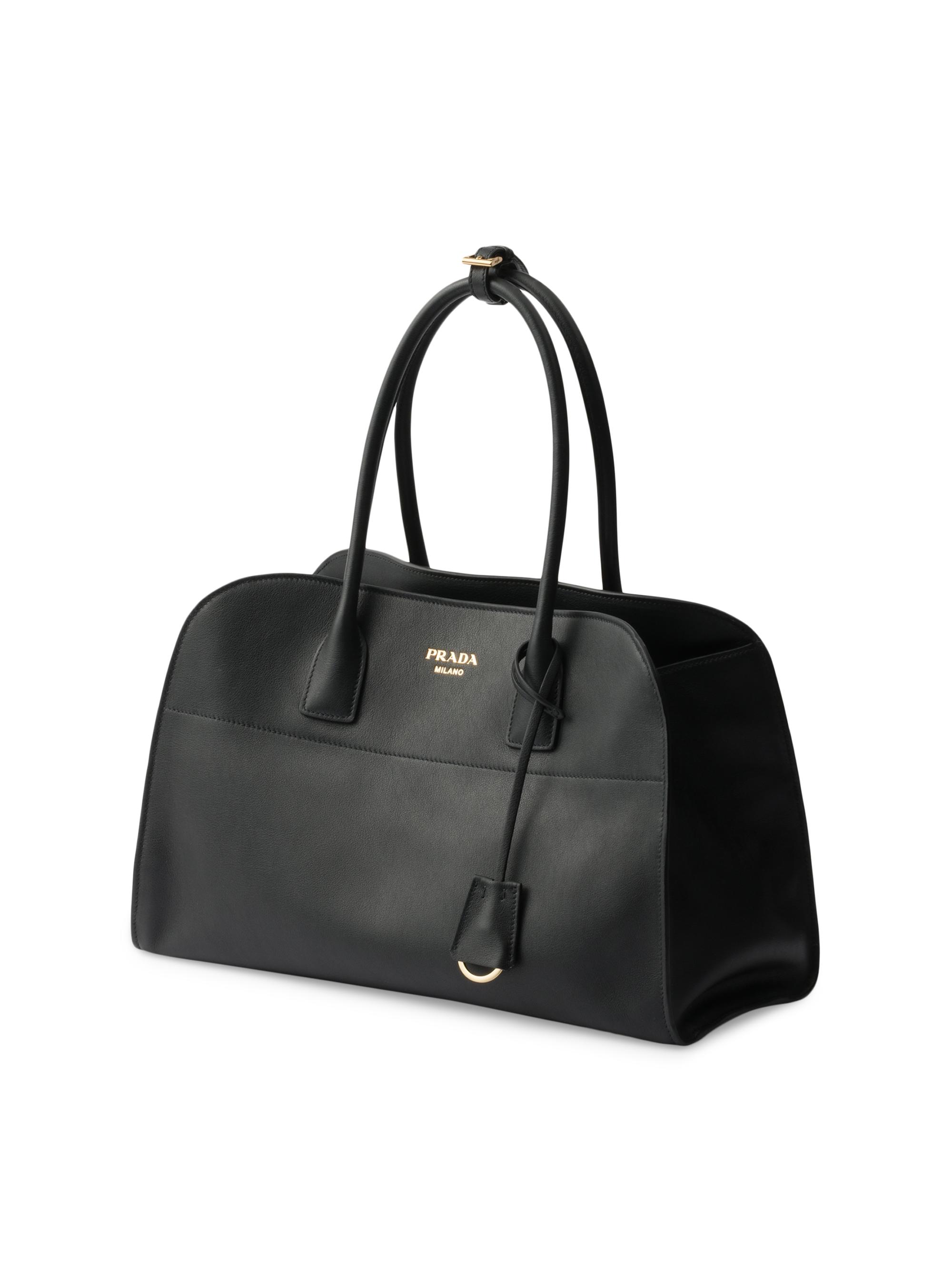 Prada Large Leather Tote Bag | Saks Fifth Avenue