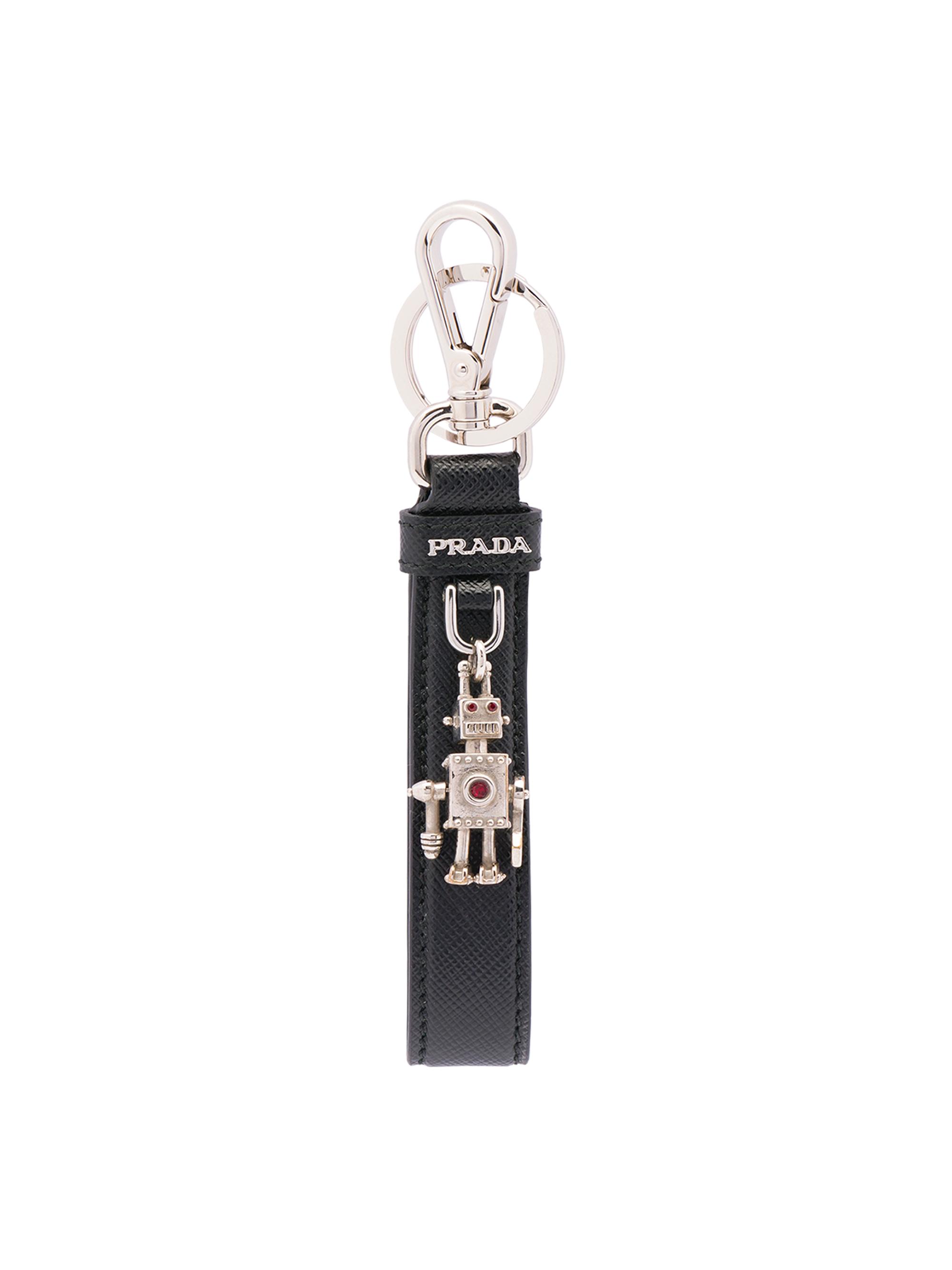 Prada Robot Saffiano Leather Bag Charm | Saks Fifth Avenue