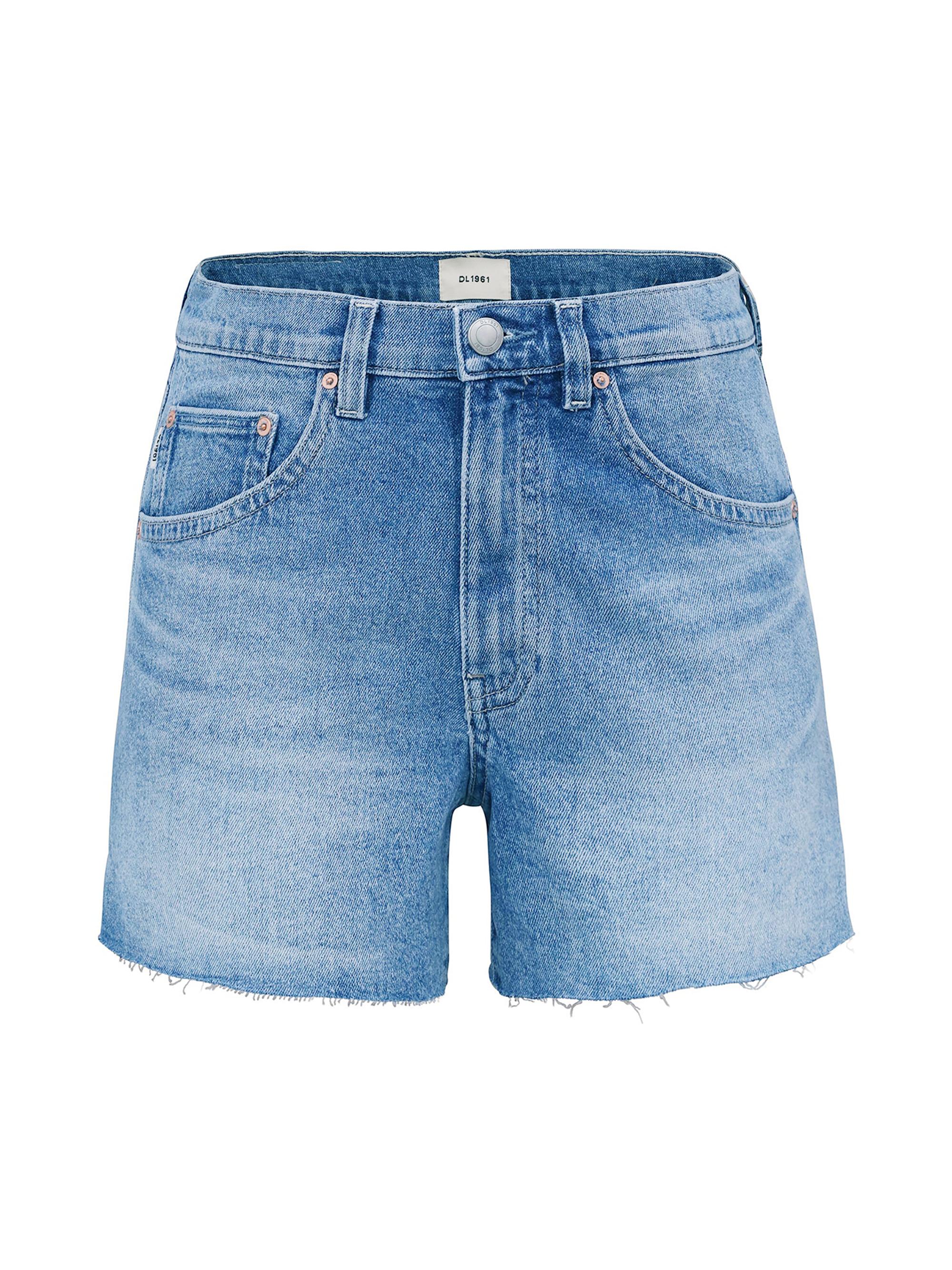 DL1961 Women's Zoie Relaxed Denim Shorts - Daydream