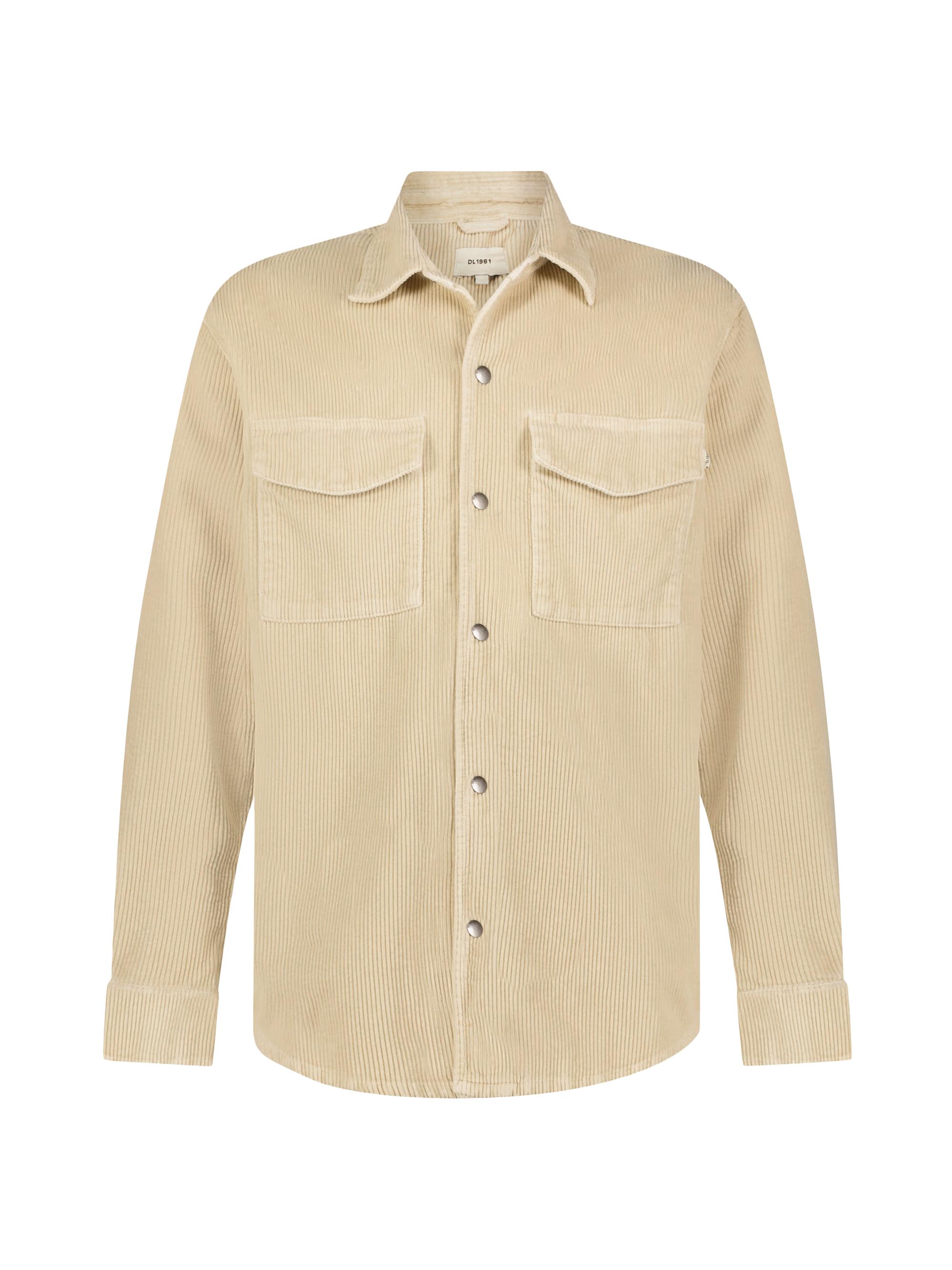 DL1961 Premium Denim Men's Hudson & Perry Shirt - Pale Oak Corduroy