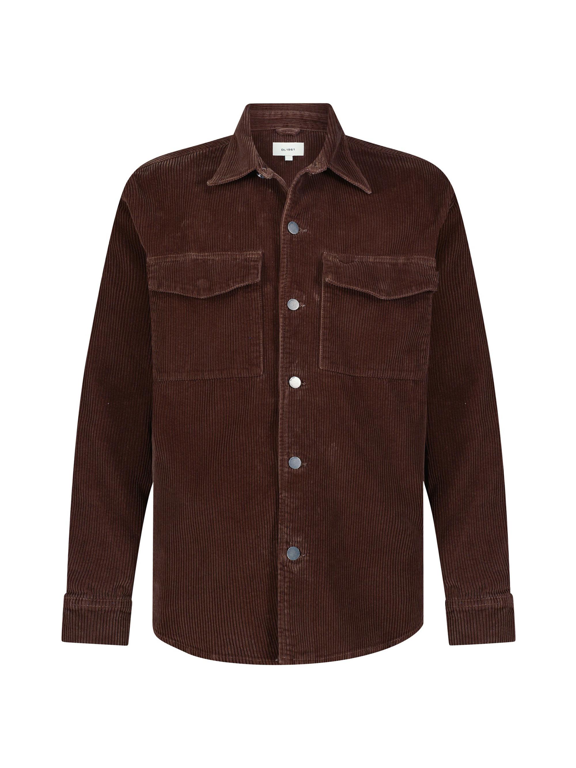 DL1961 Premium Denim Men's Hudson & Perry Shirt - Meteorite Corduroy