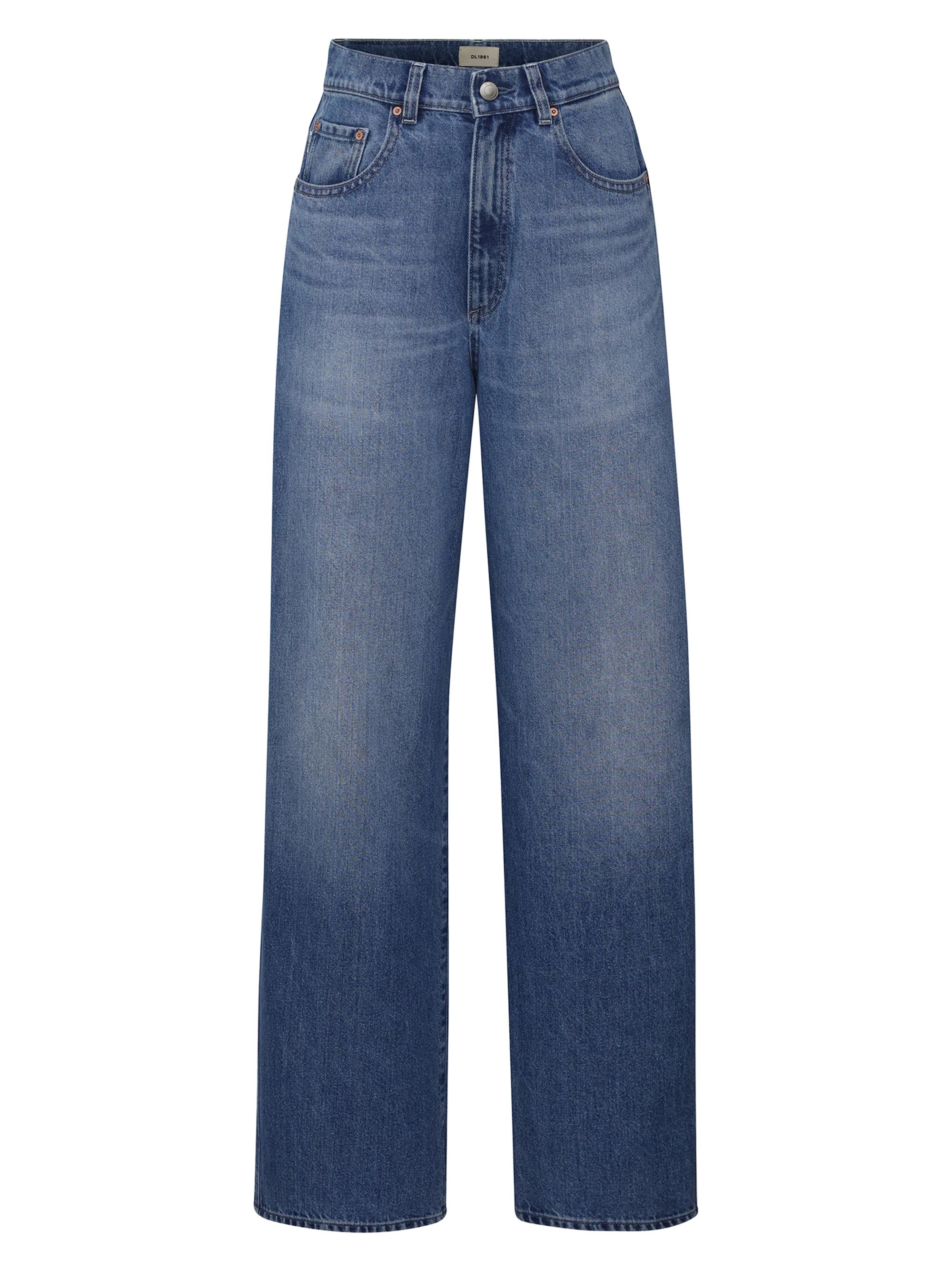 DL1961 Women's Taylor Barrel Ultra High Rise Jeans - Meadow Lake