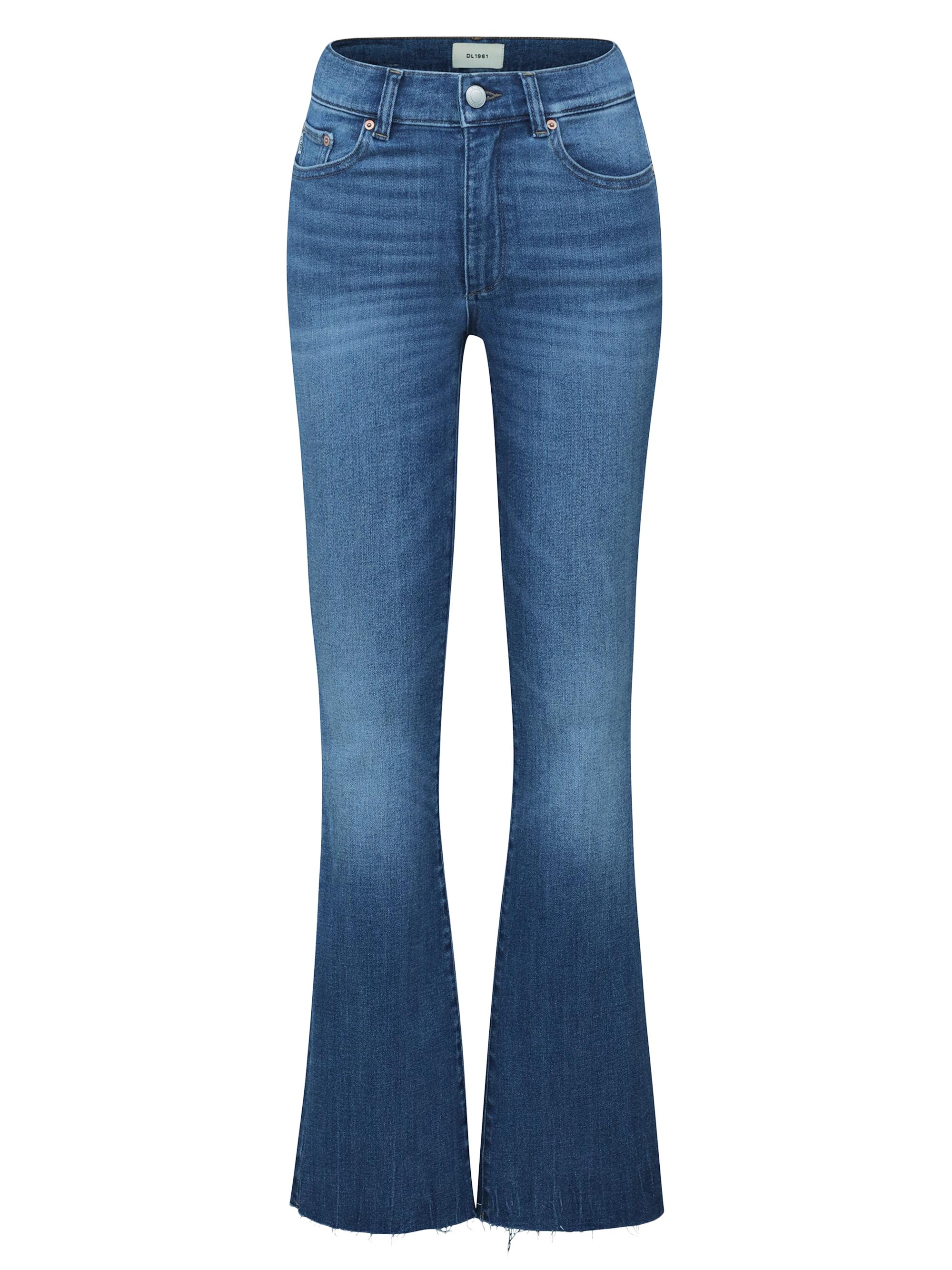 DL1961 Premium Denim Women's Bridget Boot High Rise Instasculpt Jeans - Palm Springs