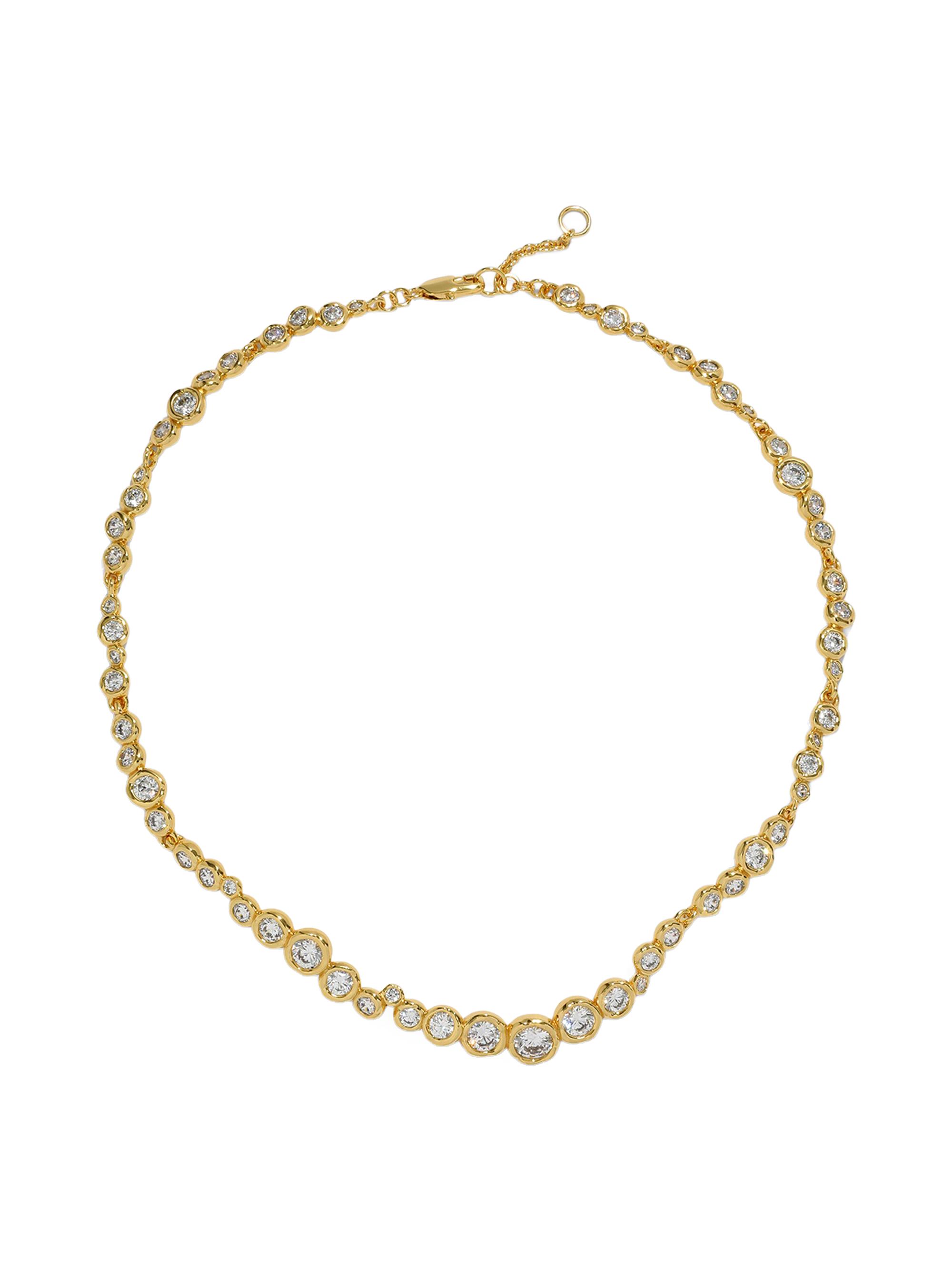 Alexis Bittar Women's Asterales 14K-Gold-Plated & Cubic Zirconia Necklace - Gold