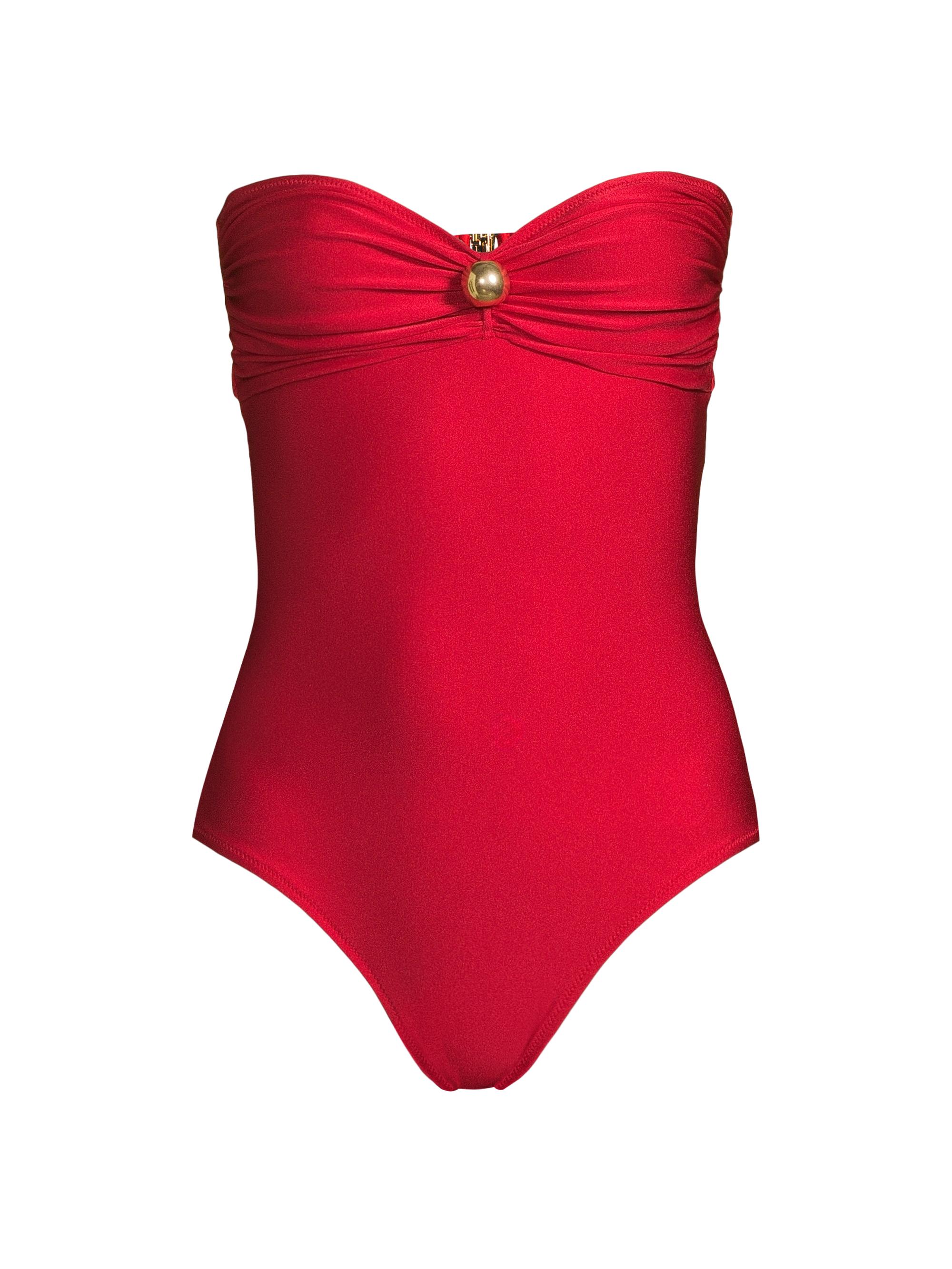 Shani Shemer Women's Nastya Sweetheart One-Piece Swimsuit - Scarlet Red