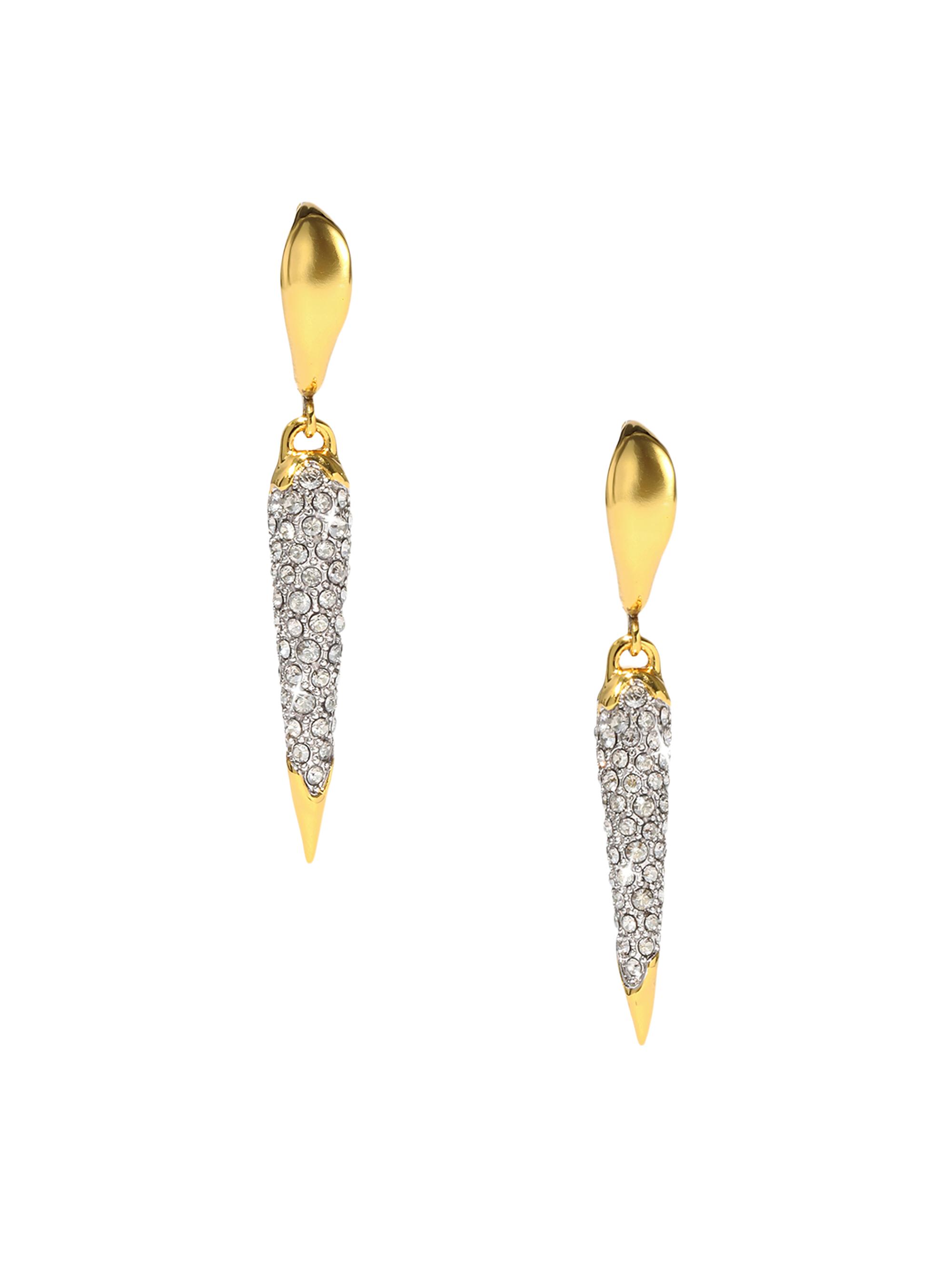 Alexis Bittar Women's Solanales Spear 14K-Gold-Plated, Rhodium-Plated & Glass Crystal Drop Earrings - Gold