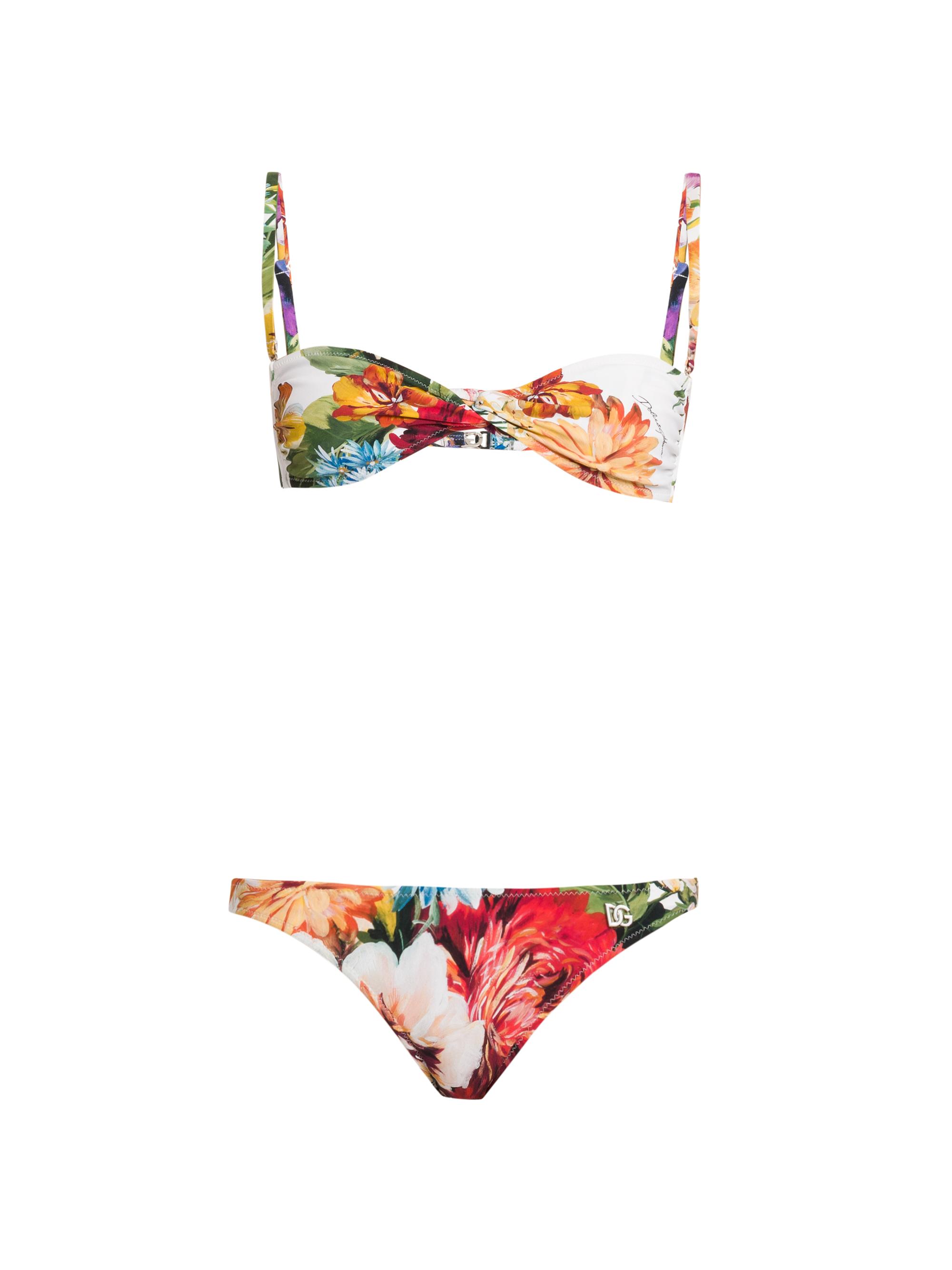 Dolce & Gabbana Women's Fiori Printed 2-Piece Bikini