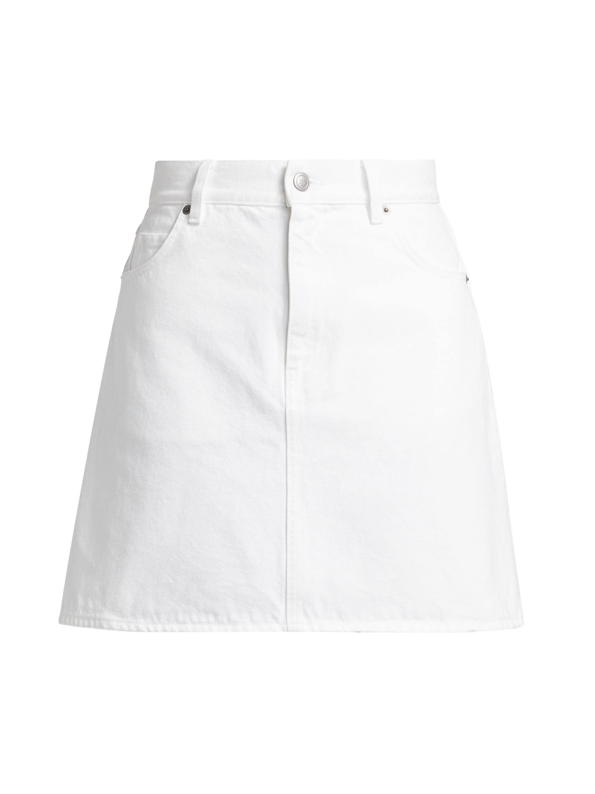 BLK DNM Women's Skirt 74 - White