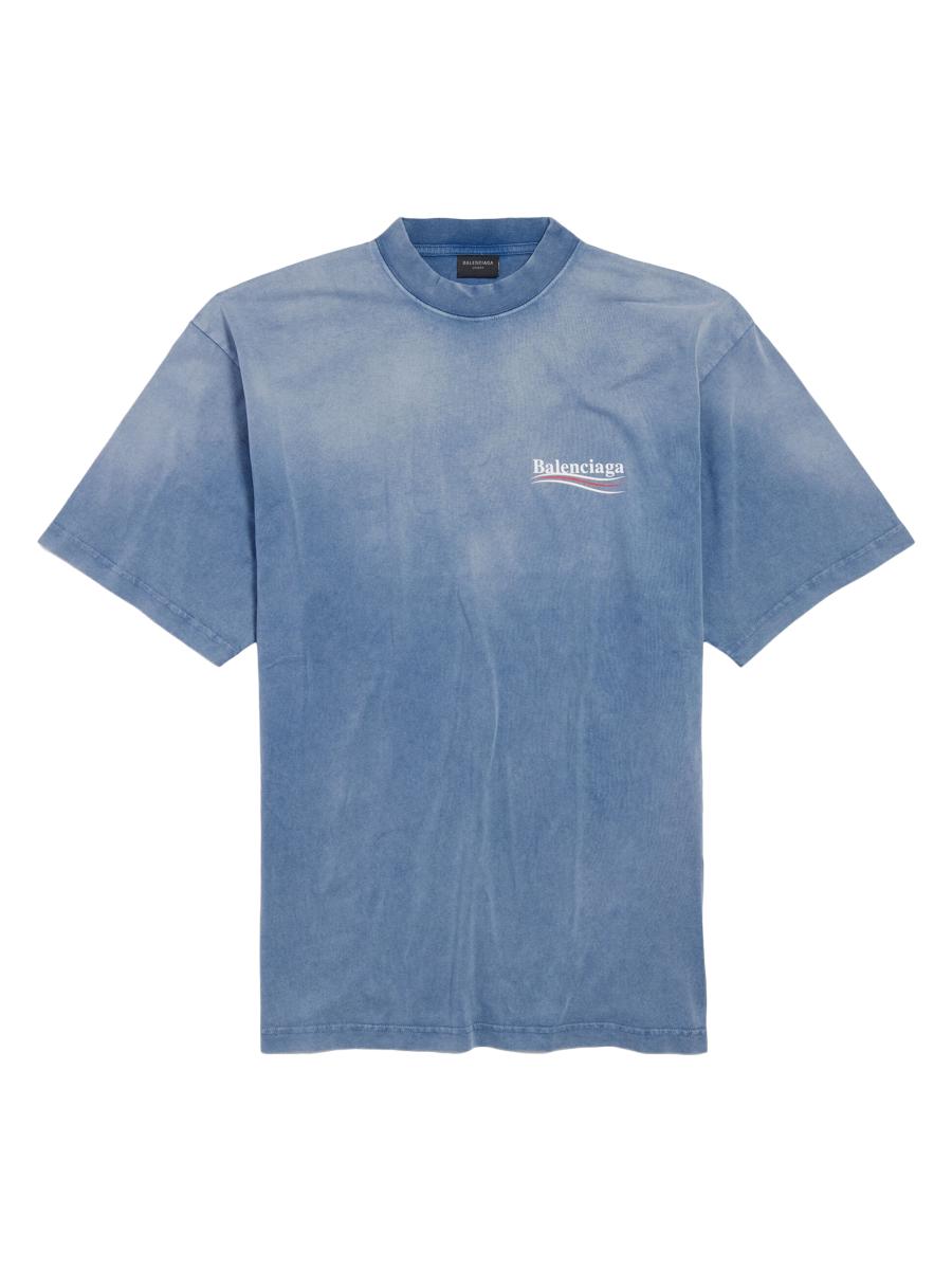 Balenciaga Political Campaign Medium Fit T-Shirt | Saks Fifth Avenue