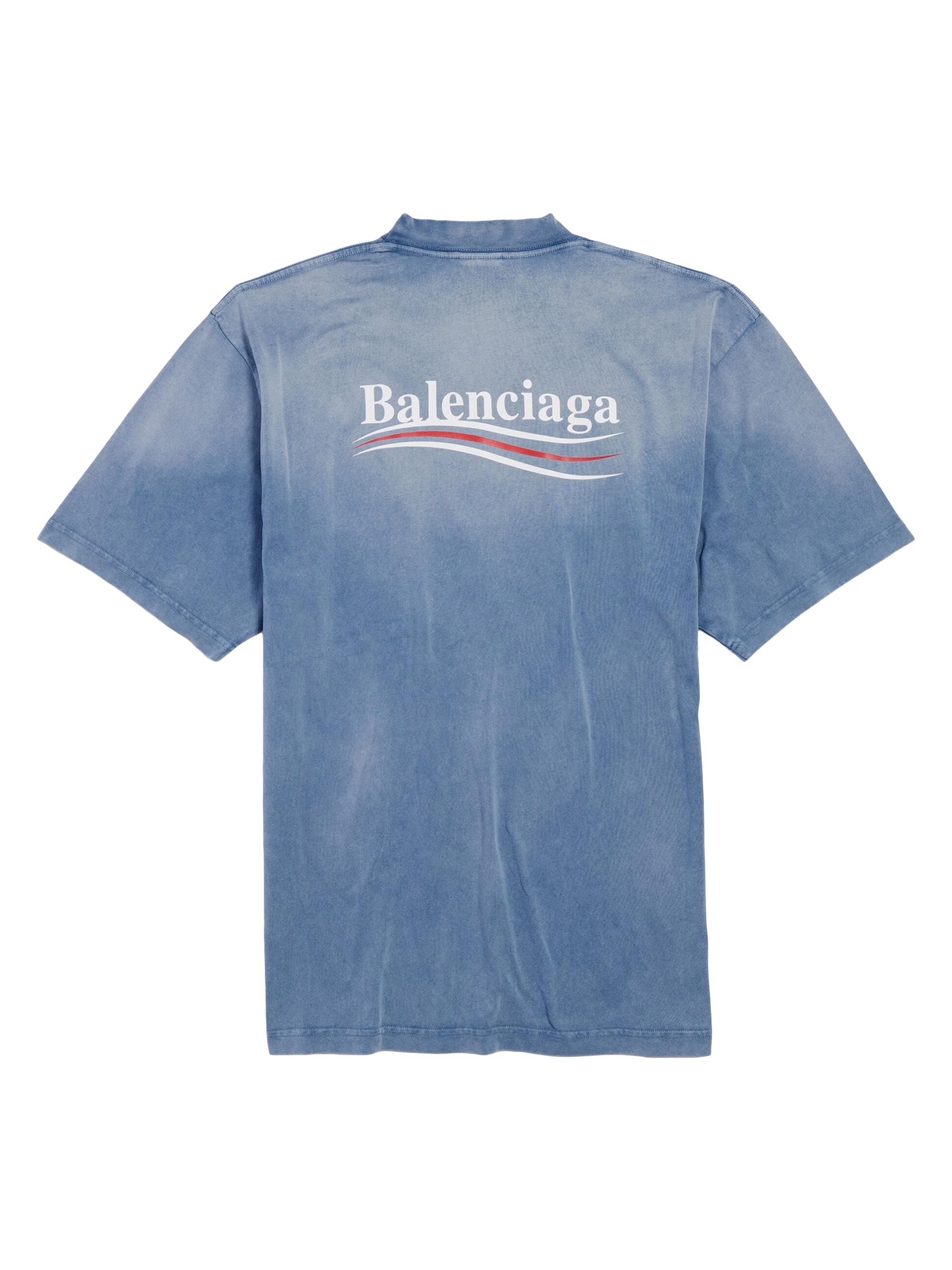 Balenciaga Political Campaign Medium Fit T-Shirt | Saks Fifth Avenue