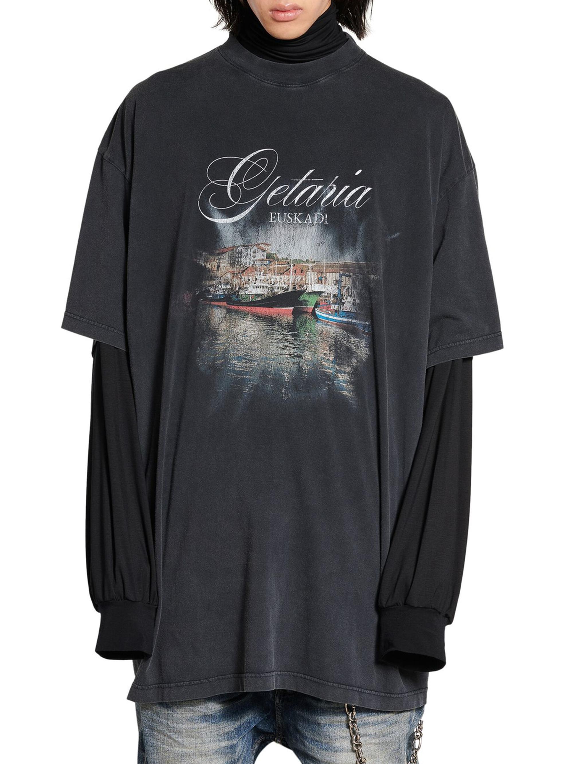 Balenciaga Getaria Oversized T-Shirt | Saks Fifth Avenue
