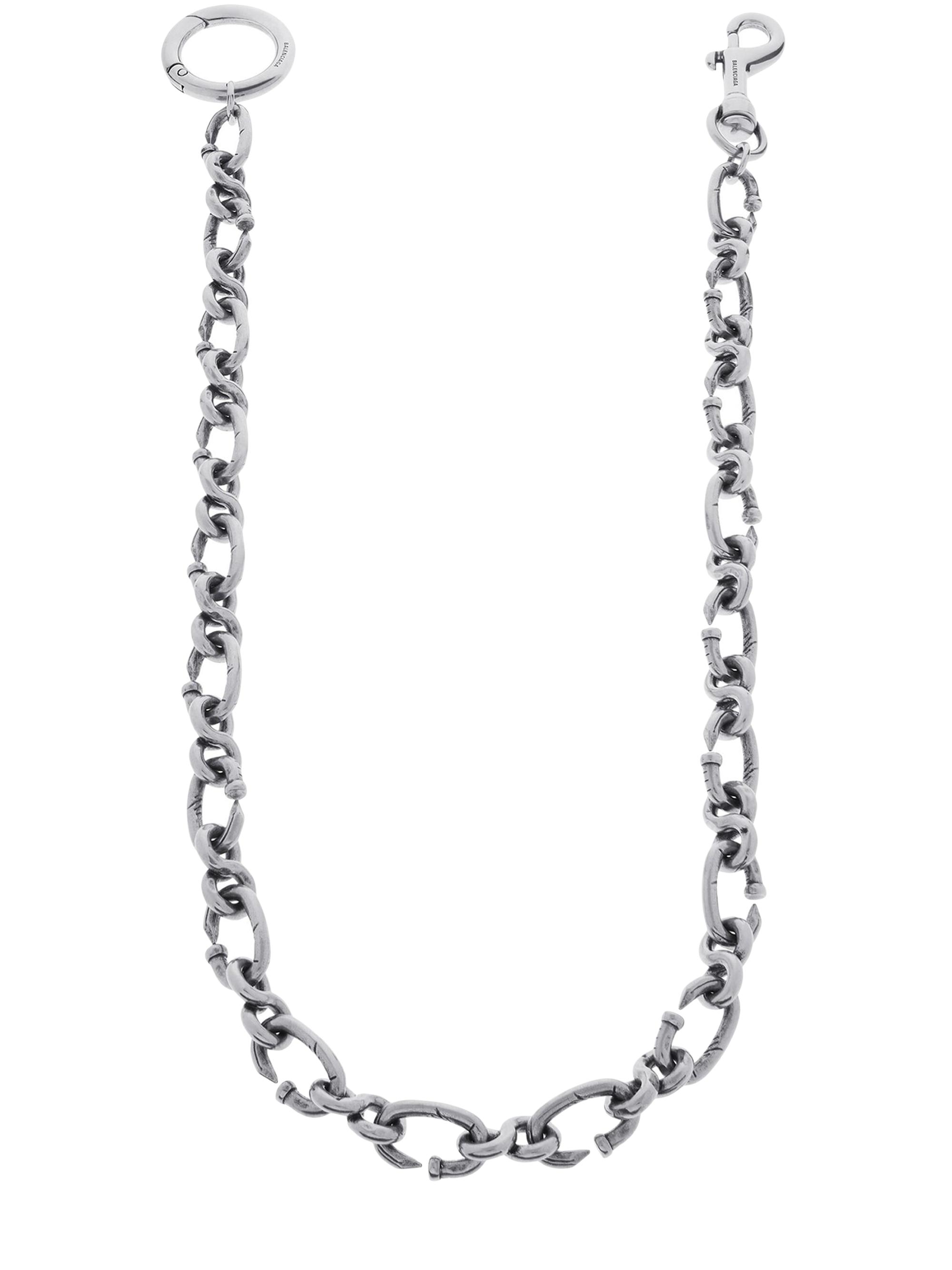 Balenciaga Men's Klub Trouser Chain - Antique Silver
