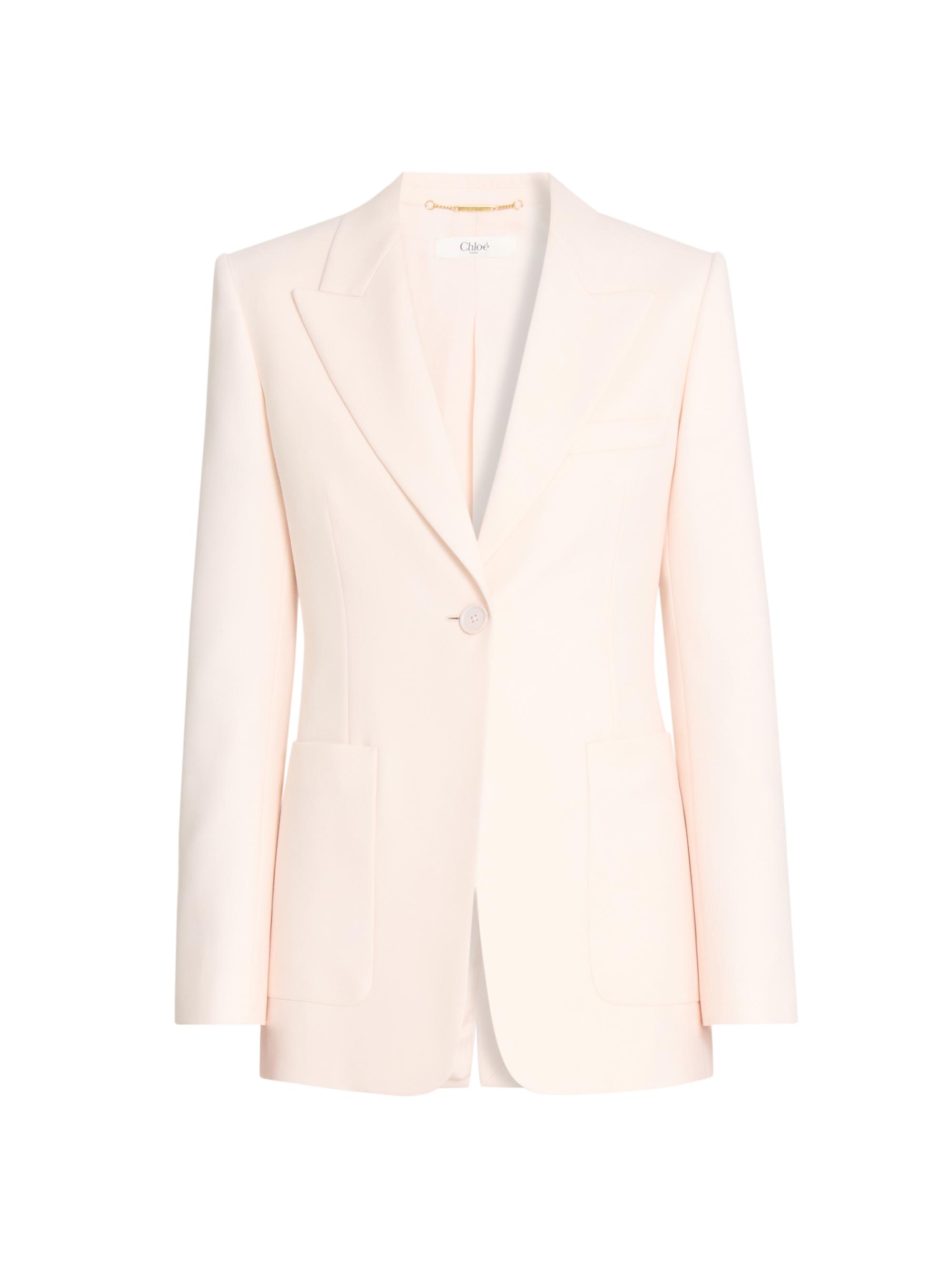 Chloé Women's VE52 Wool Jacket - Biscuit Pink