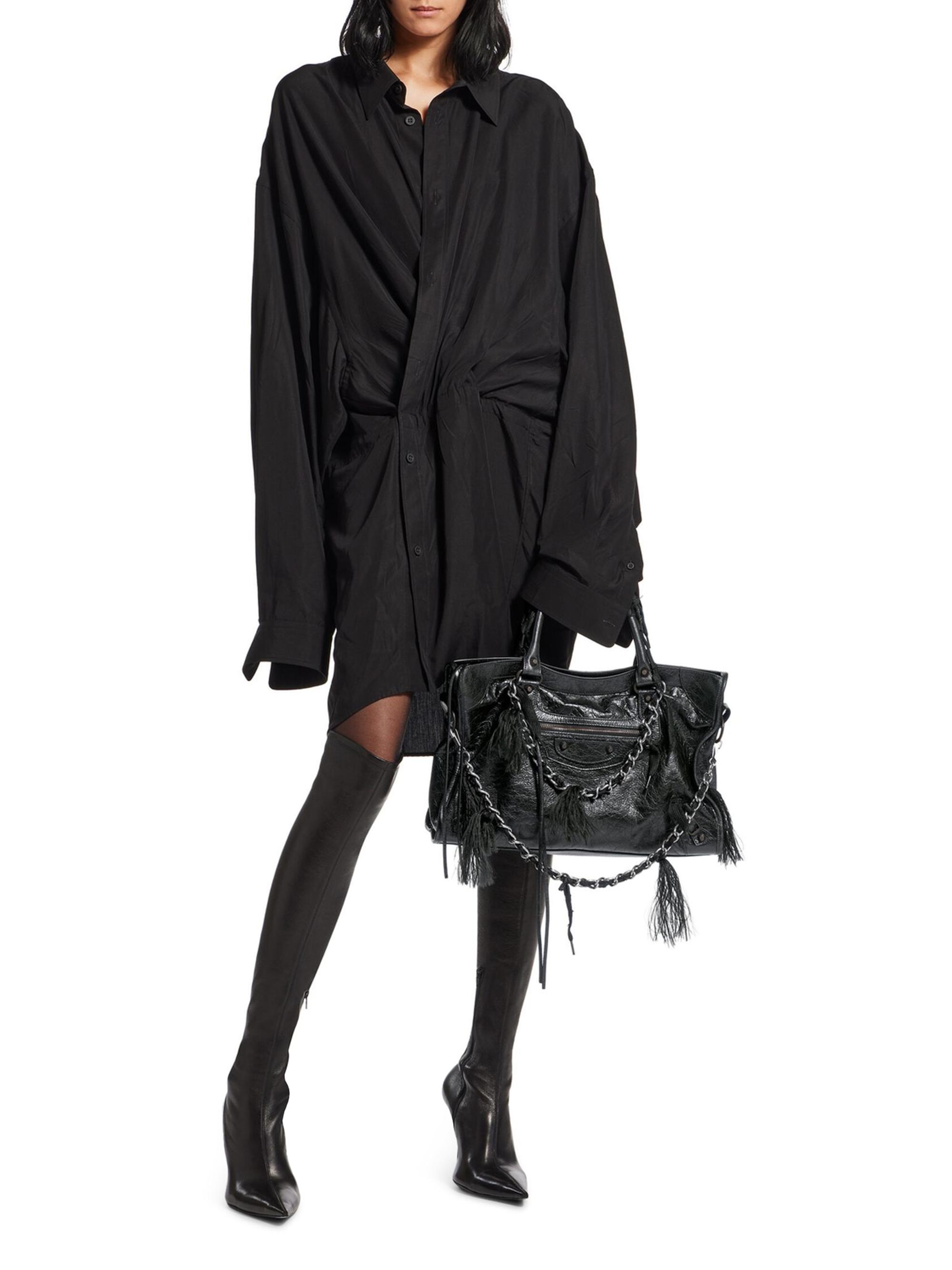 Balenciaga Women's Le City  Top Handle Bag - Black