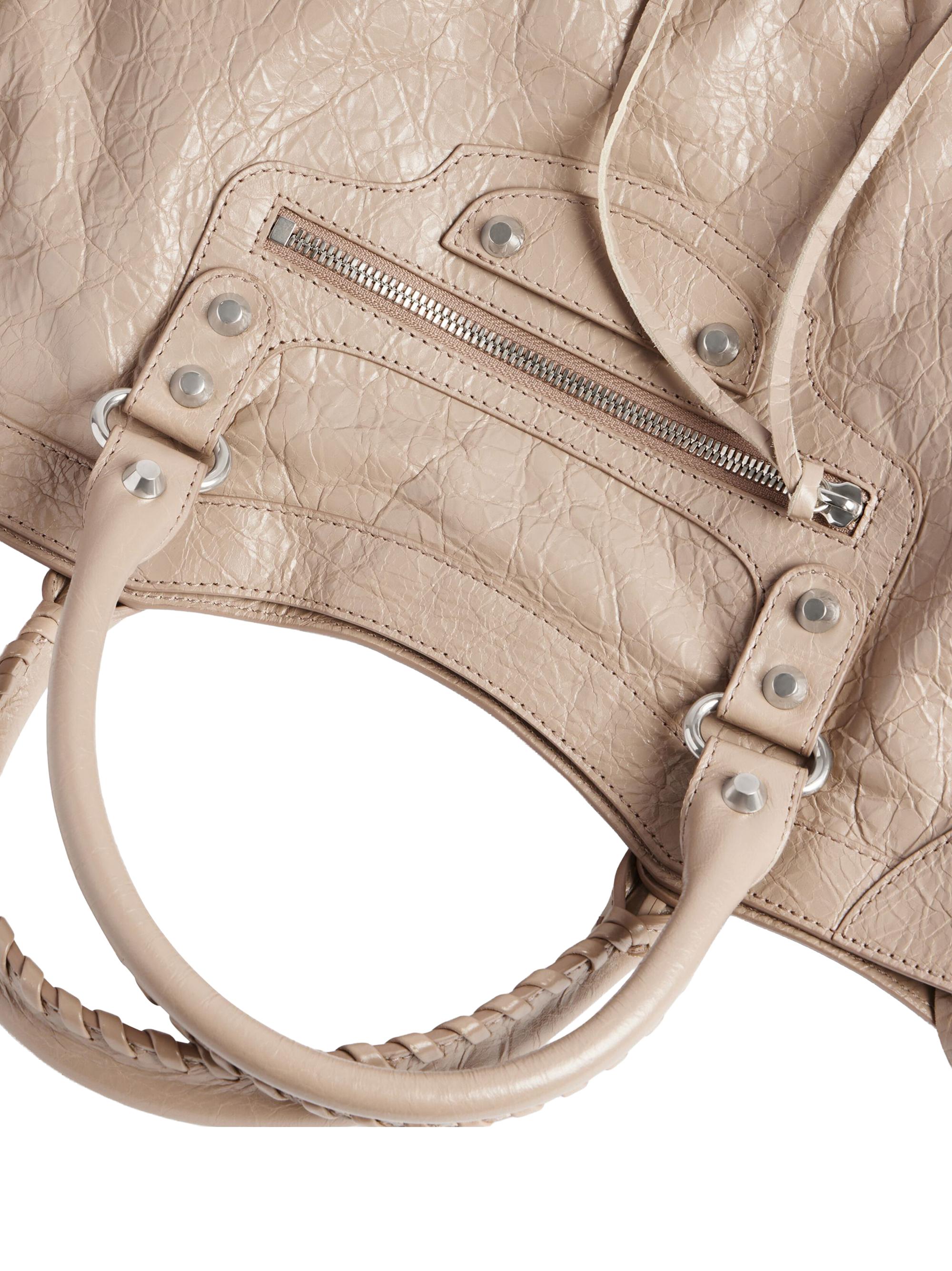 バレンシアガ　シティ　アイボリー Balenciaga Le City Medium Top Handle Bag | Saks Fifth Avenue