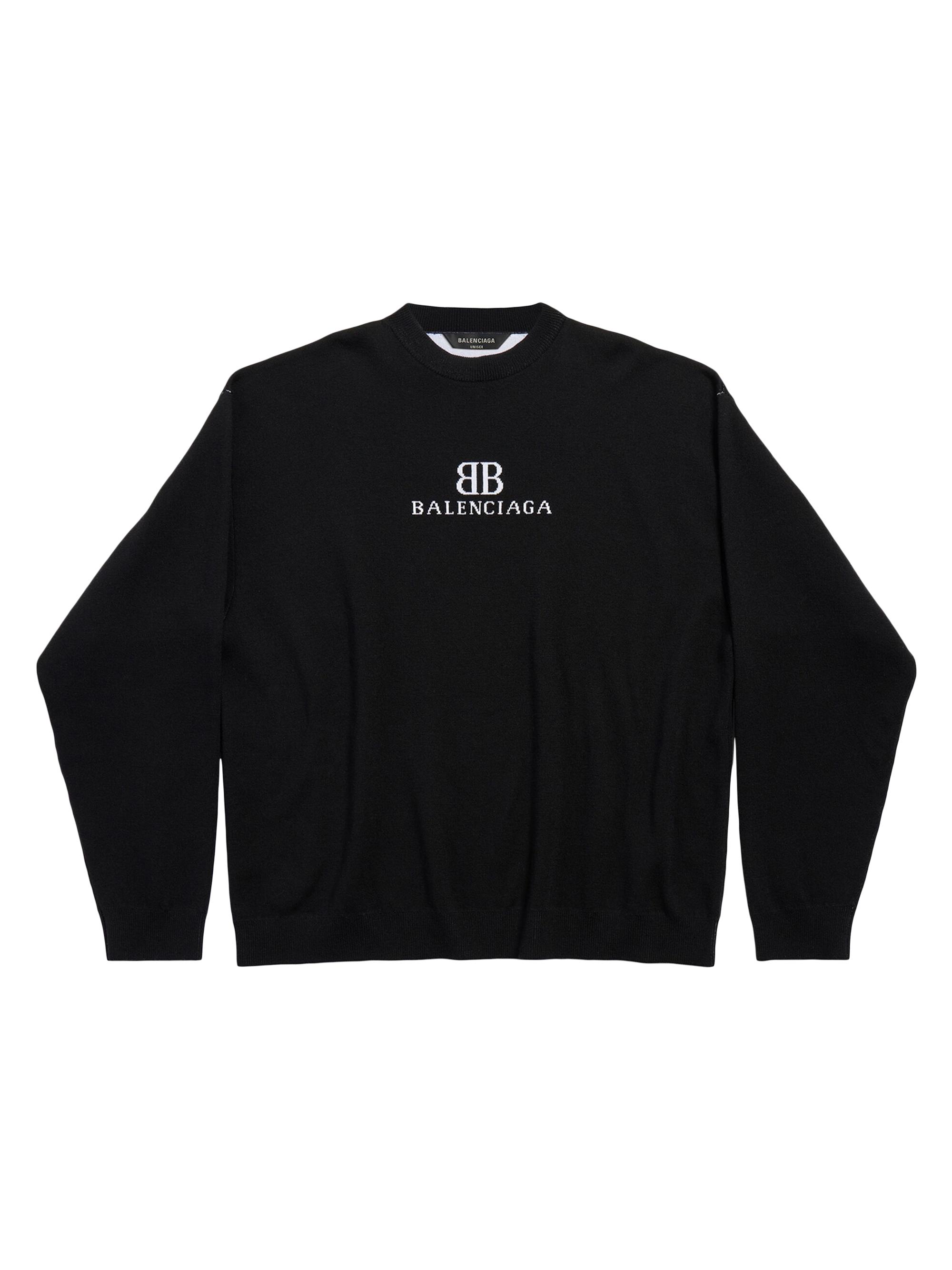 Balenciaga Allover Logo Sweater | Saks Fifth Avenue