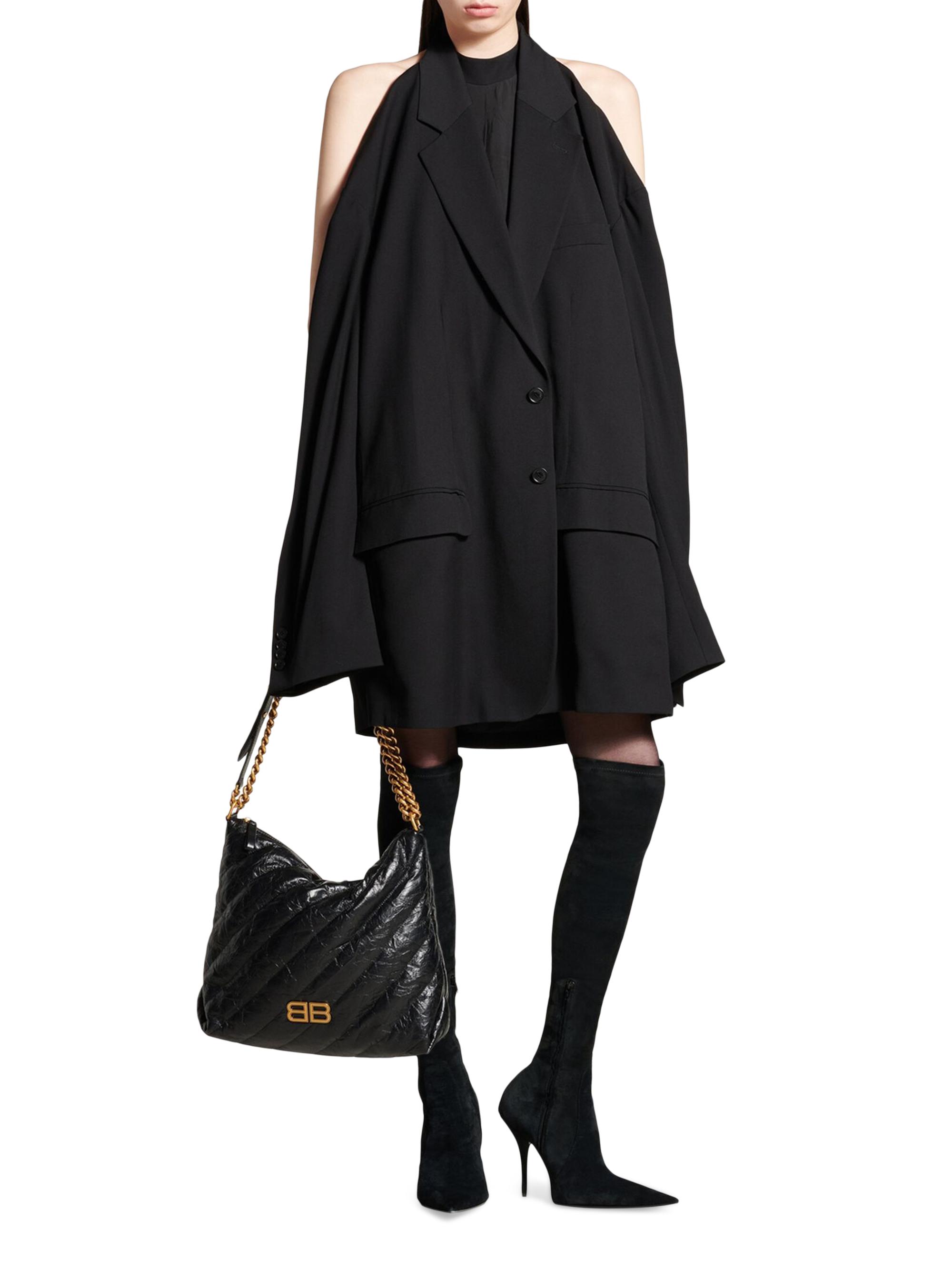 【関税&送料込】Balenciaga Crush Medium Quilted Leather Hobo Balenciaga Crush Medium Quilted Hobo Bag | Saks Fifth Avenue