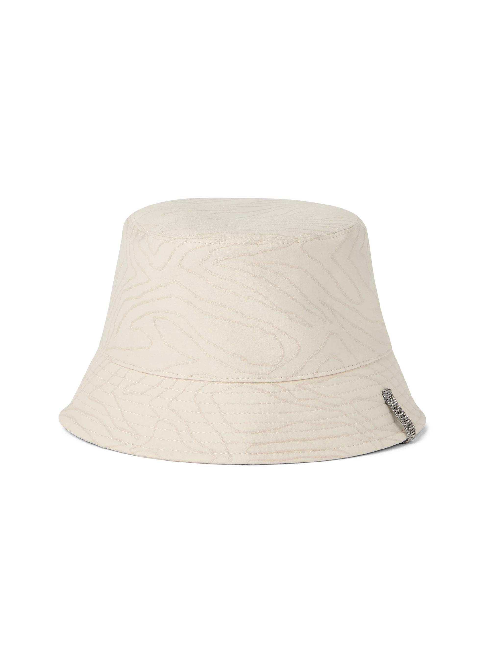 Brunello Cucinelli Women's Ethnic Jacquard Poplin Bucket Hat - Panama
