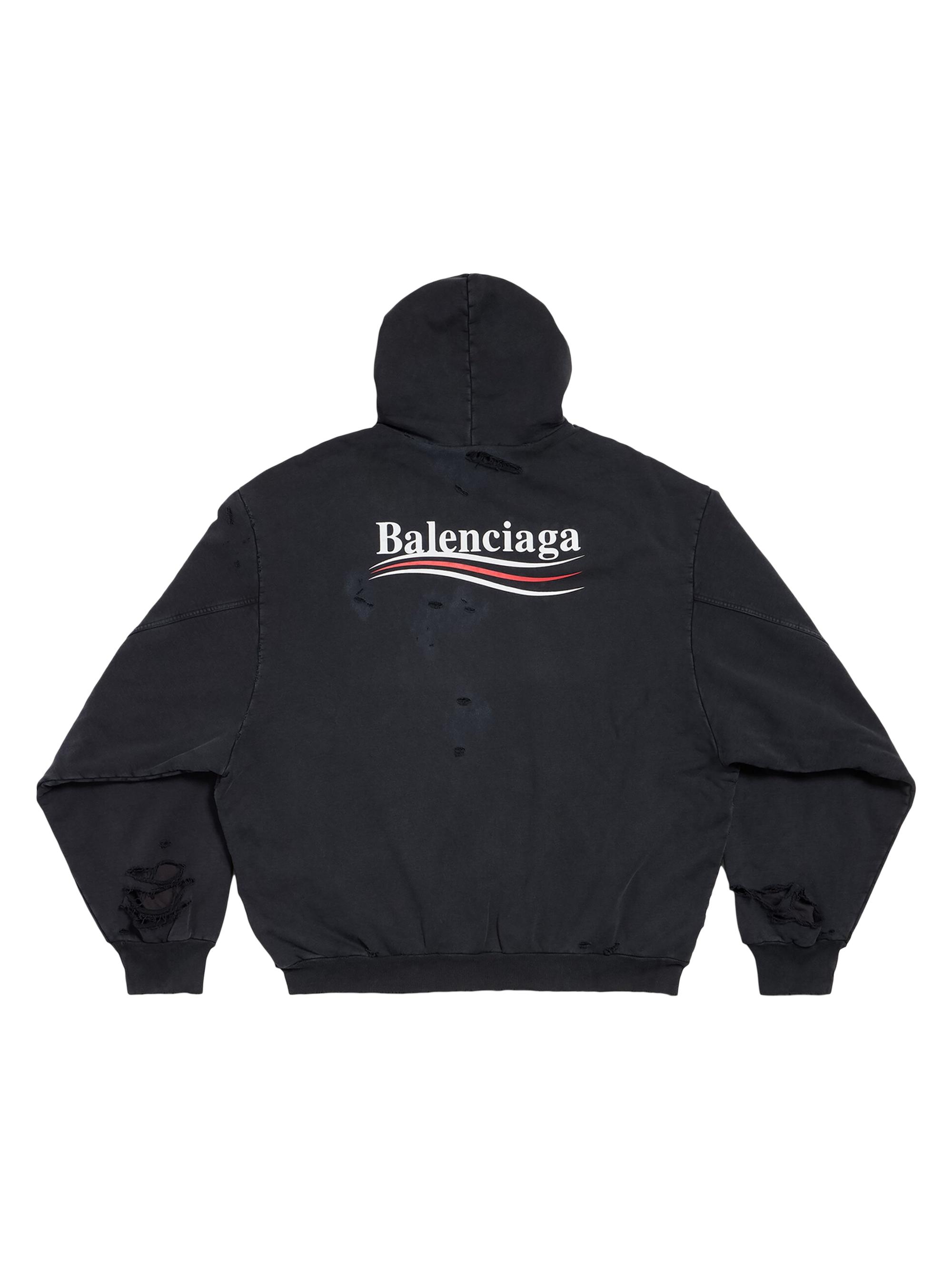 Balenciaga Political Campaign Layered Hoodie | Saks Fifth Avenue