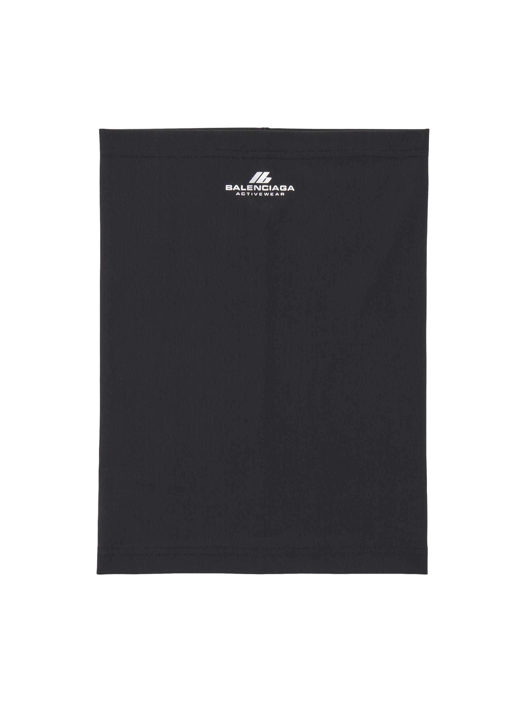Balenciaga Men's Activewear Neck Warmer - Black