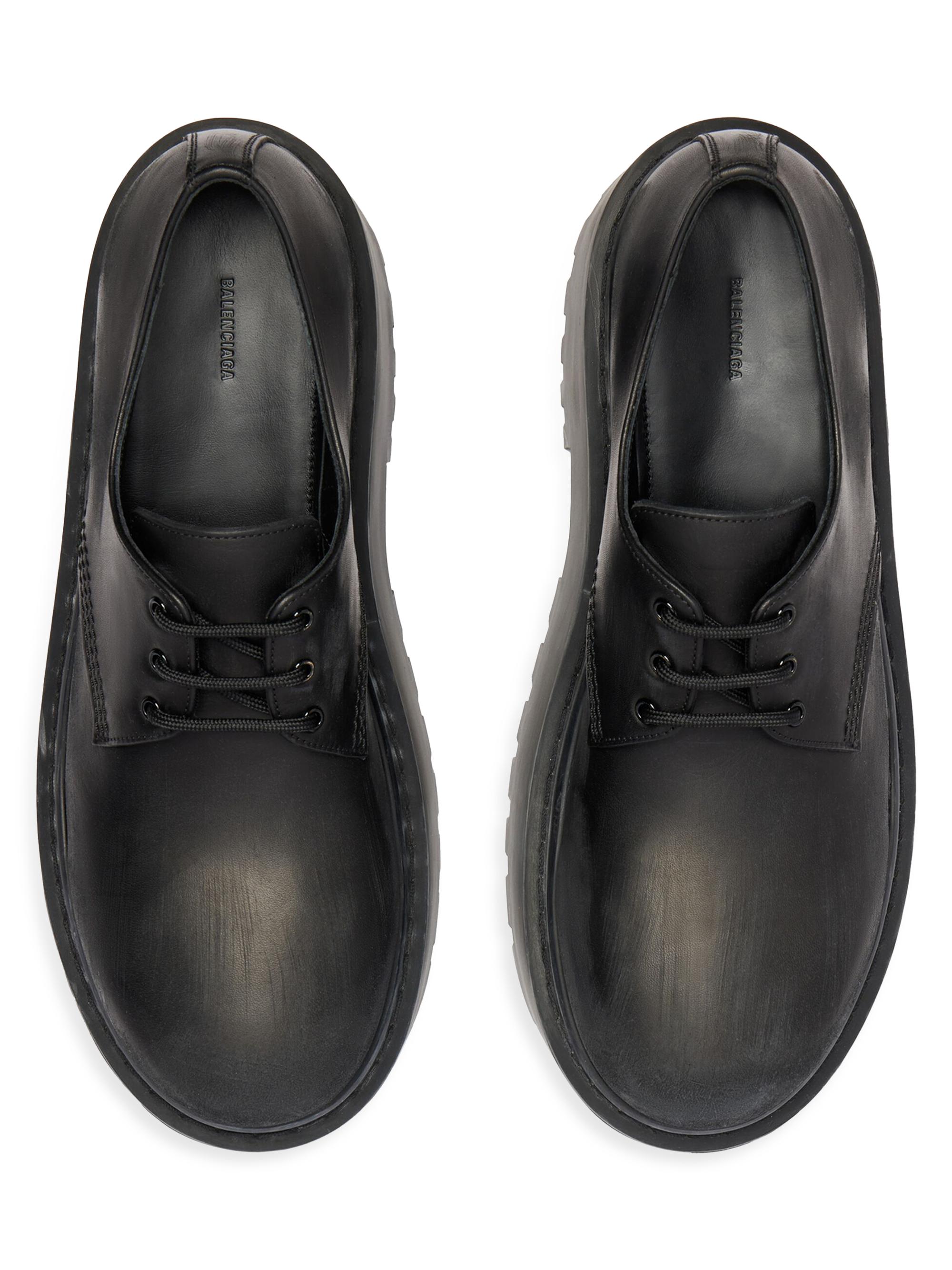 Balenciaga Strike Platform Derby Shoes | Saks Fifth Avenue