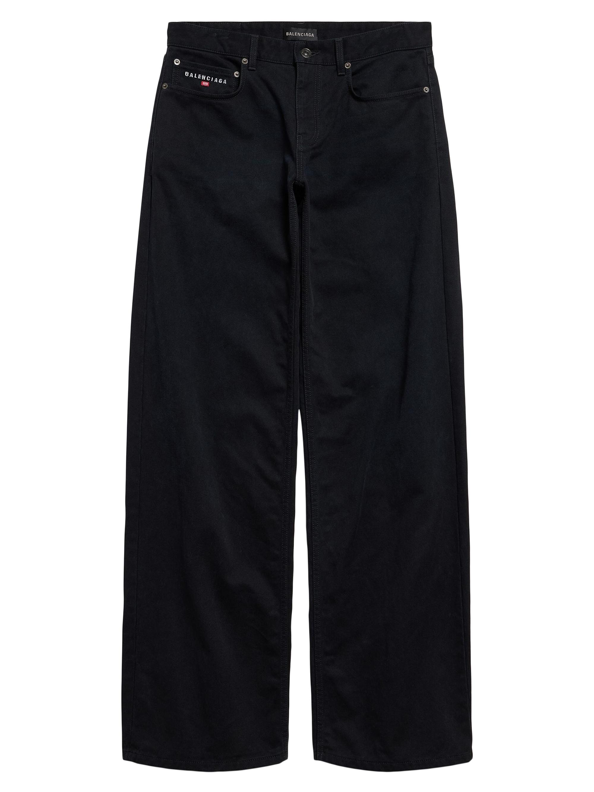 パンツ BALENCIAGA cut-up cargo pants Men's Cut-up Cargo Tracksuit Pants in Black | Balenciaga US