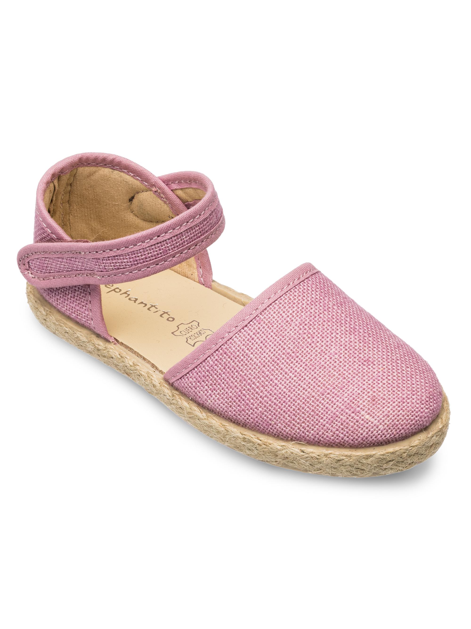 Elephantito Little Girl's & Girl's Classic Linen Espadrilles - Mauve 12 (Child) | Thumbnail 2