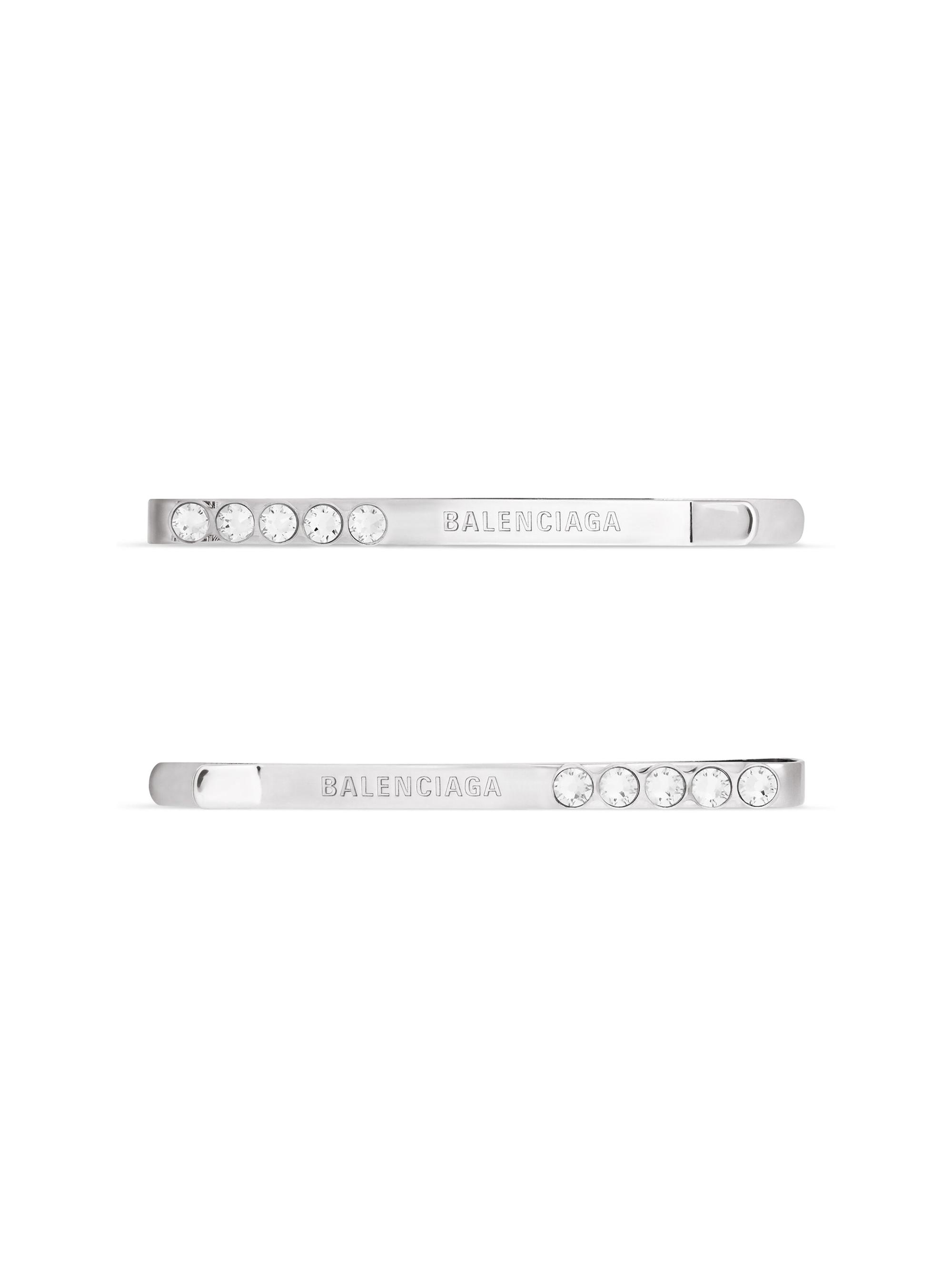 Balenciaga Women's Holli Hair Pin Set - Silver