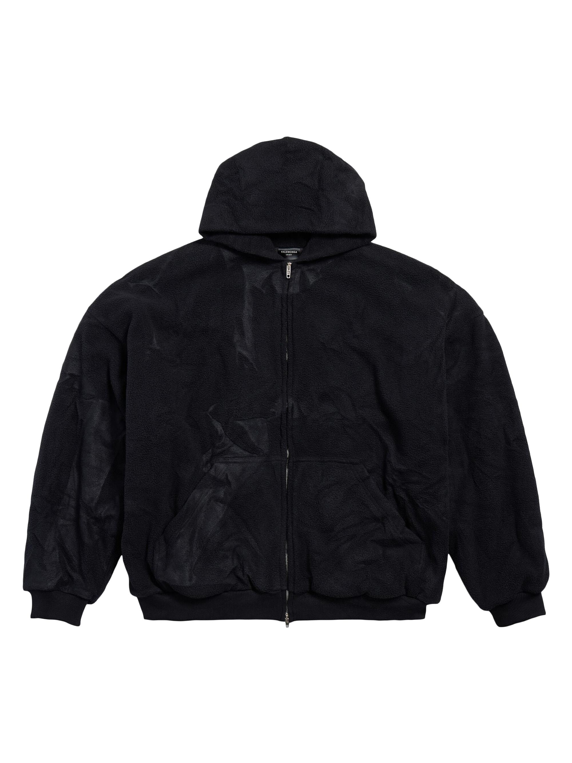 Sacai Sponge Sweat X Nylon Twill Zip-Front Hoodie | Saks Fifth Avenue