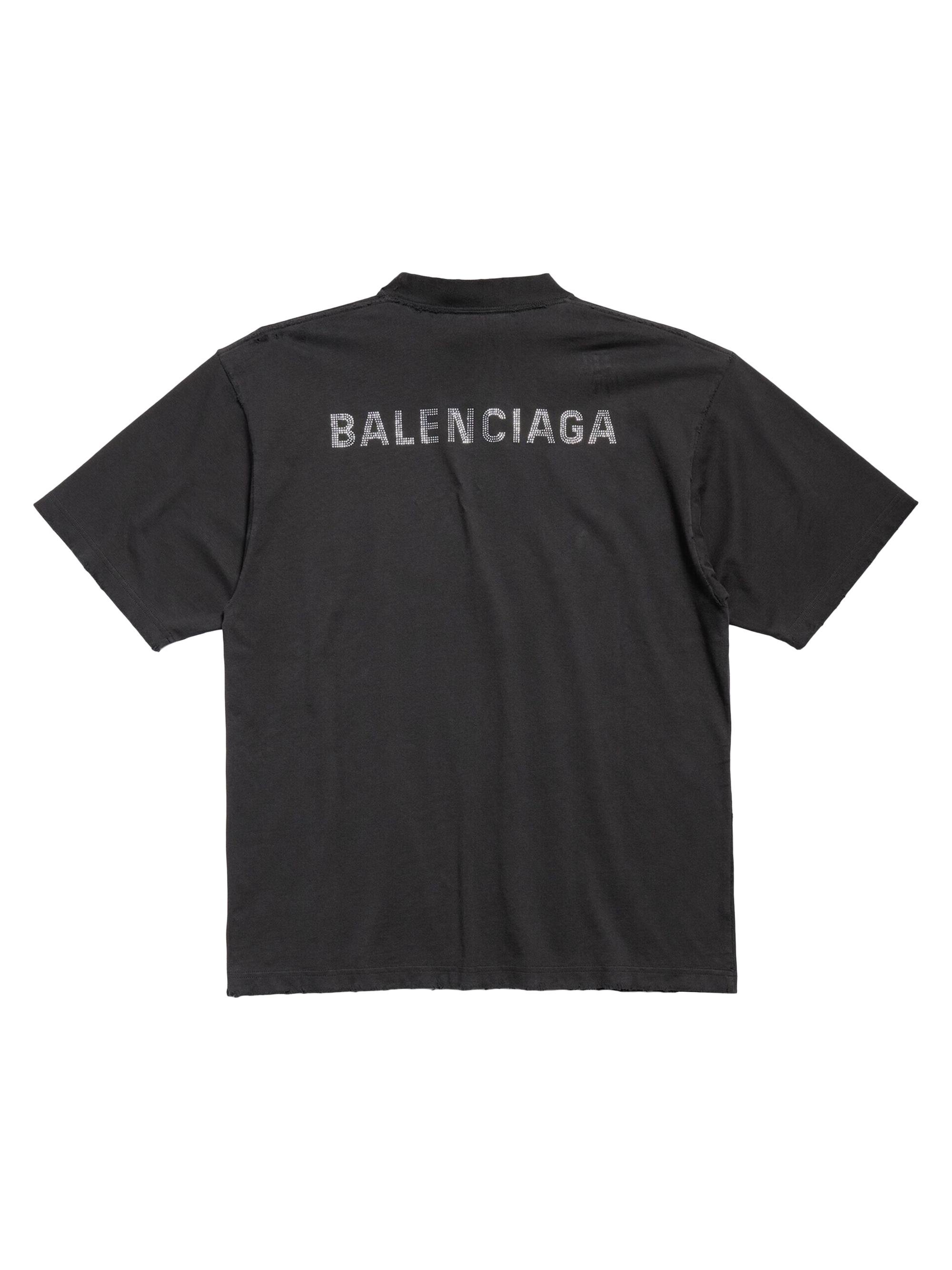 Balenciaga Balenciaga Back Medium Fit T-Shirt | Saks Fifth Avenue