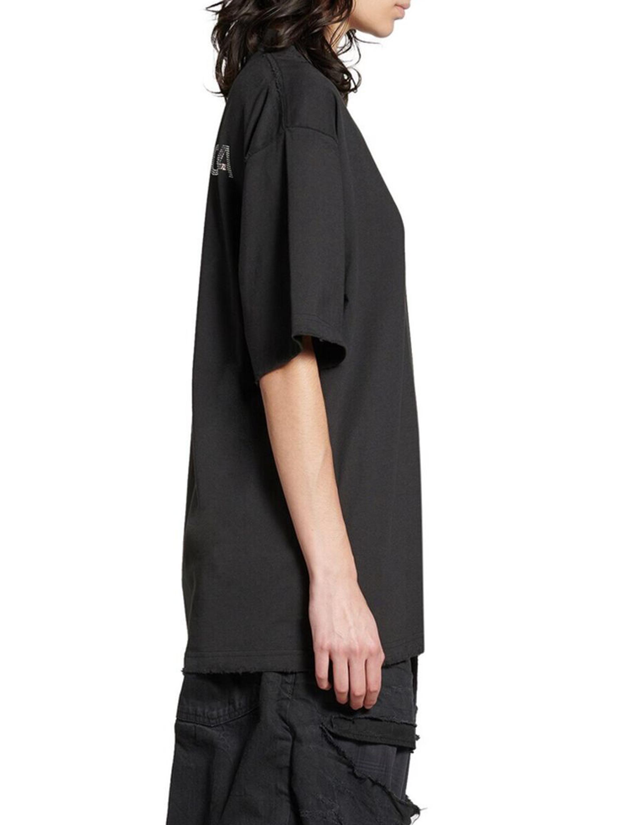 Balenciaga Balenciaga Back Medium Fit T-Shirt | Saks Fifth Avenue