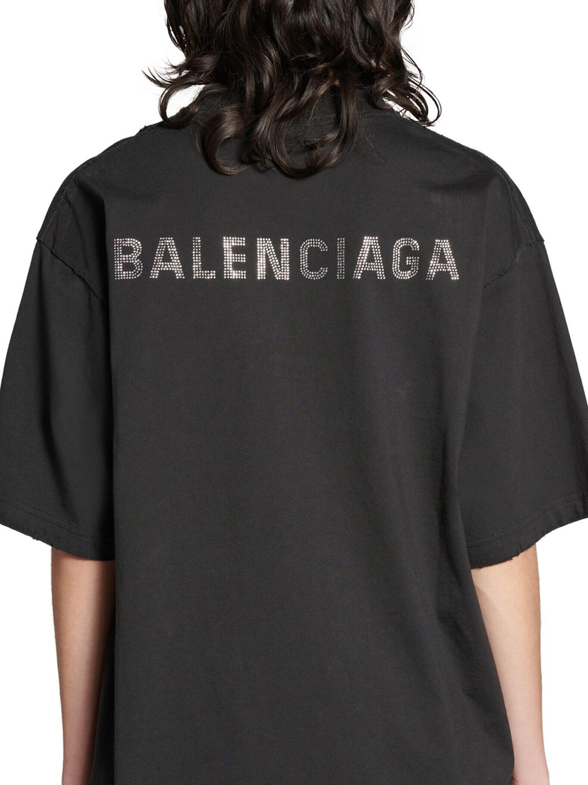 BAL∈NCIAGA ブラック Tシャツ M 0400022785659_BLACK?wid=600&
