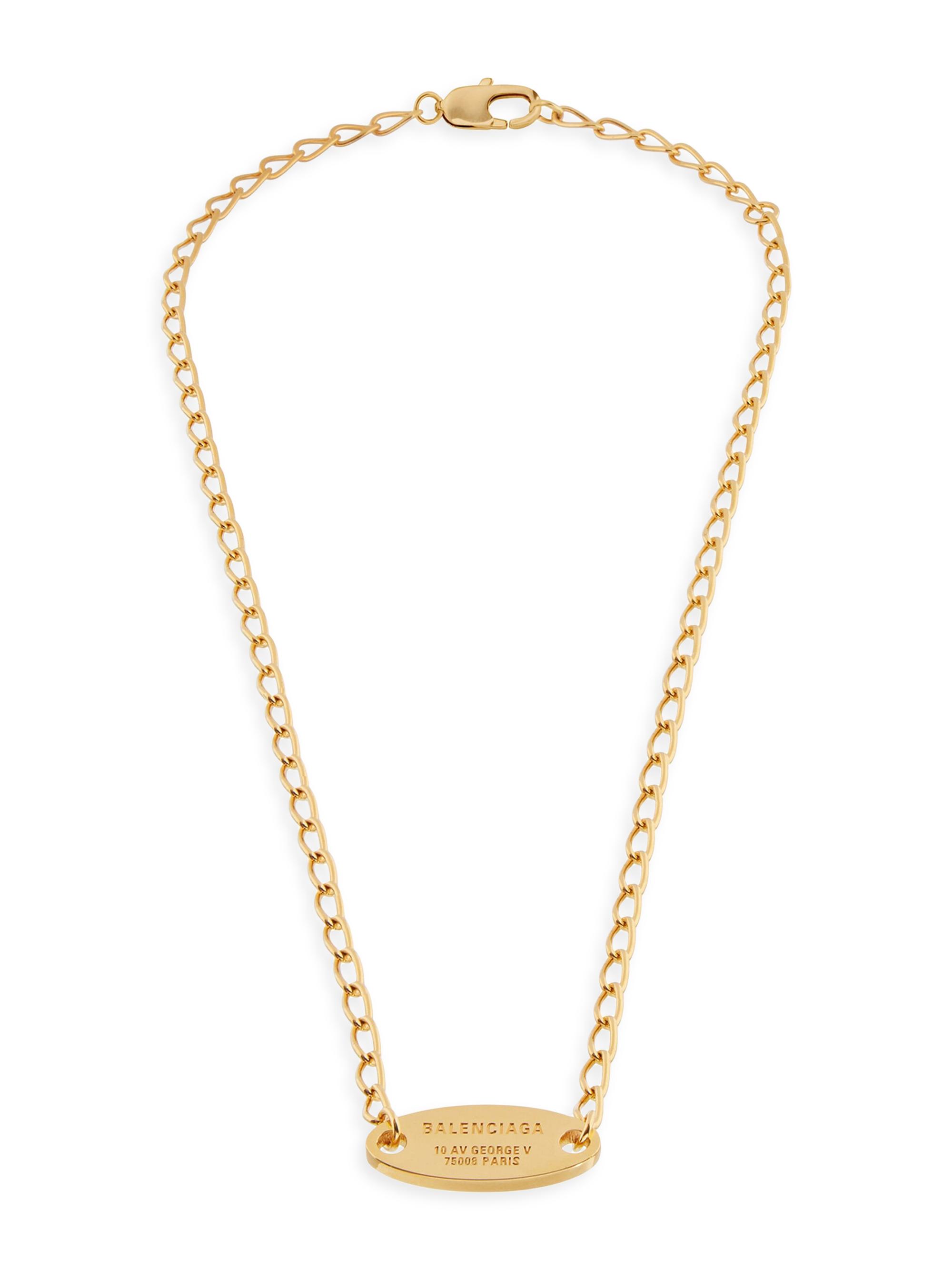 Jacquemus Unisex Les Classiques Chain-Link Choker Necklace
