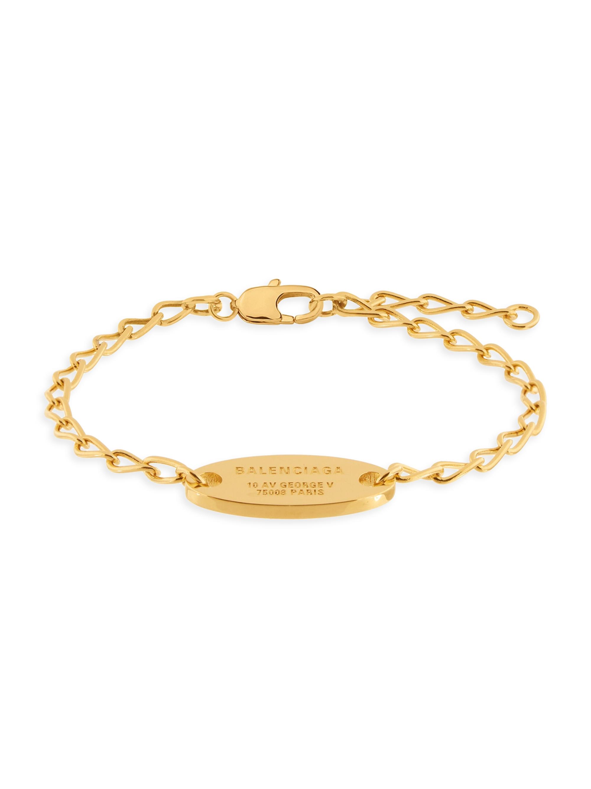 Balenciaga Men's Everyday Bracelet - Gold