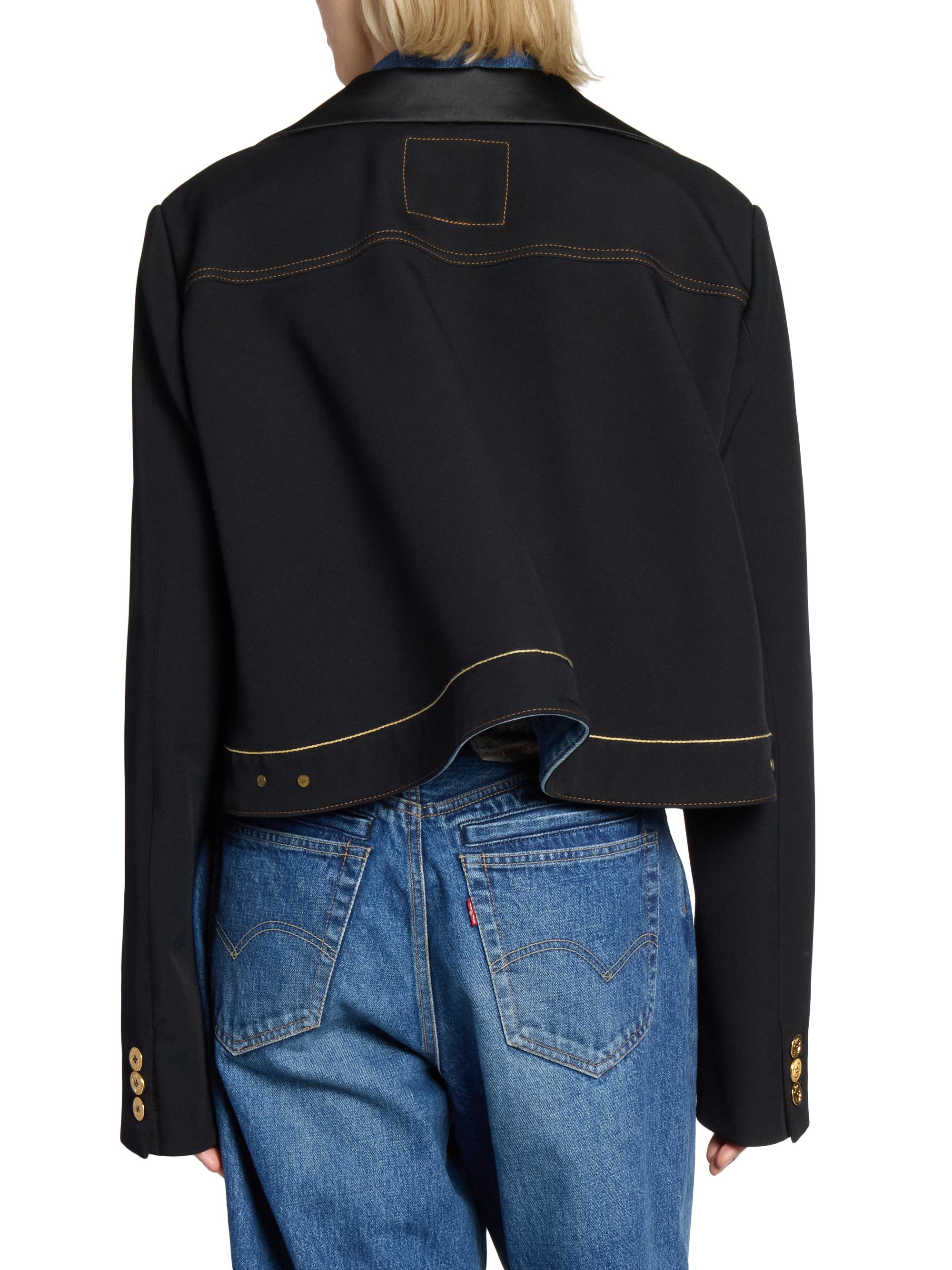 Sacai Levi's x Sacai Matelassé Twill Combo Jacket | Saks Fifth Avenue
