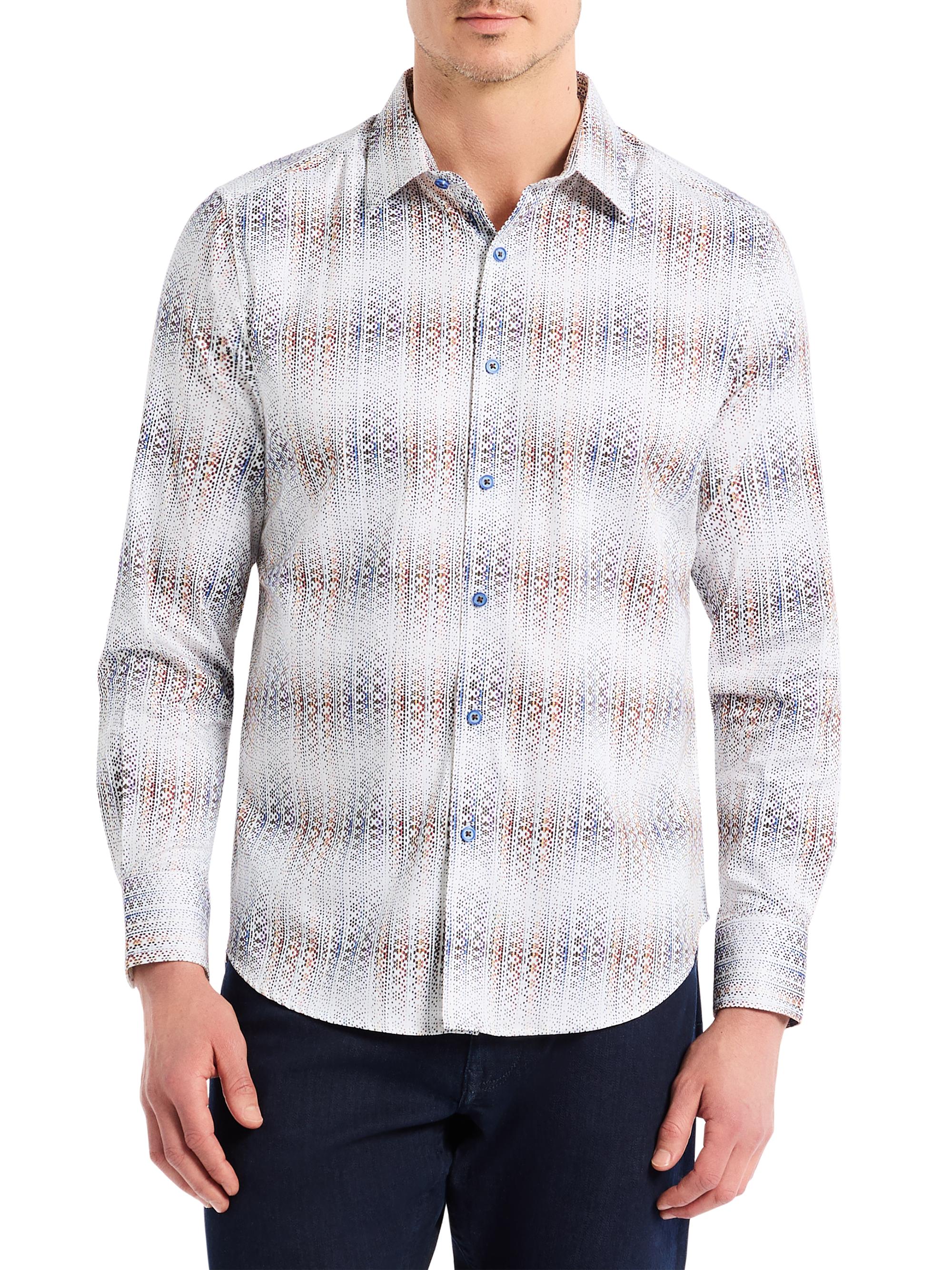 Forsyth Stretch-Cotton Button-Front Shirt