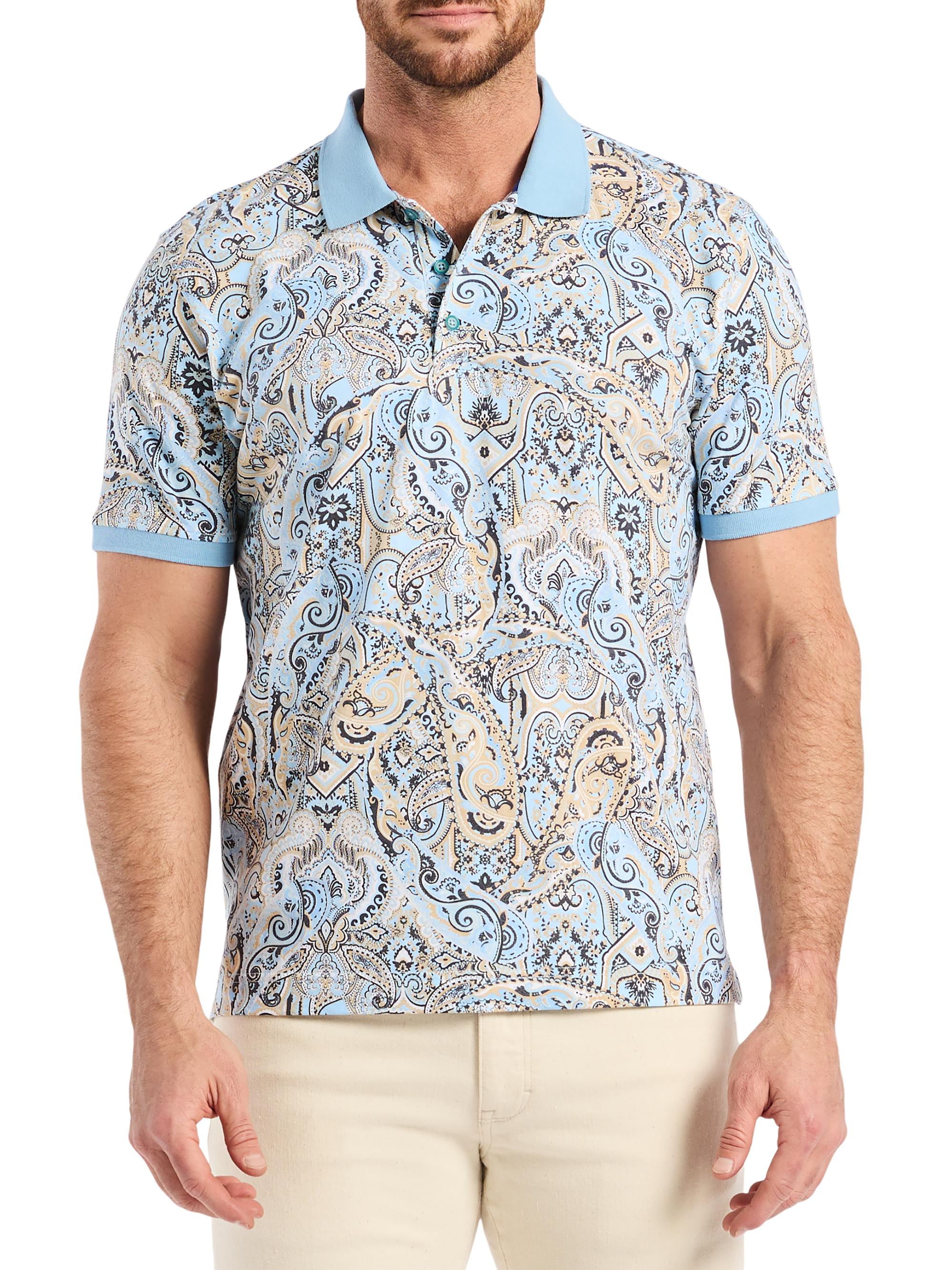 Manucci Paisley Polo Shirt