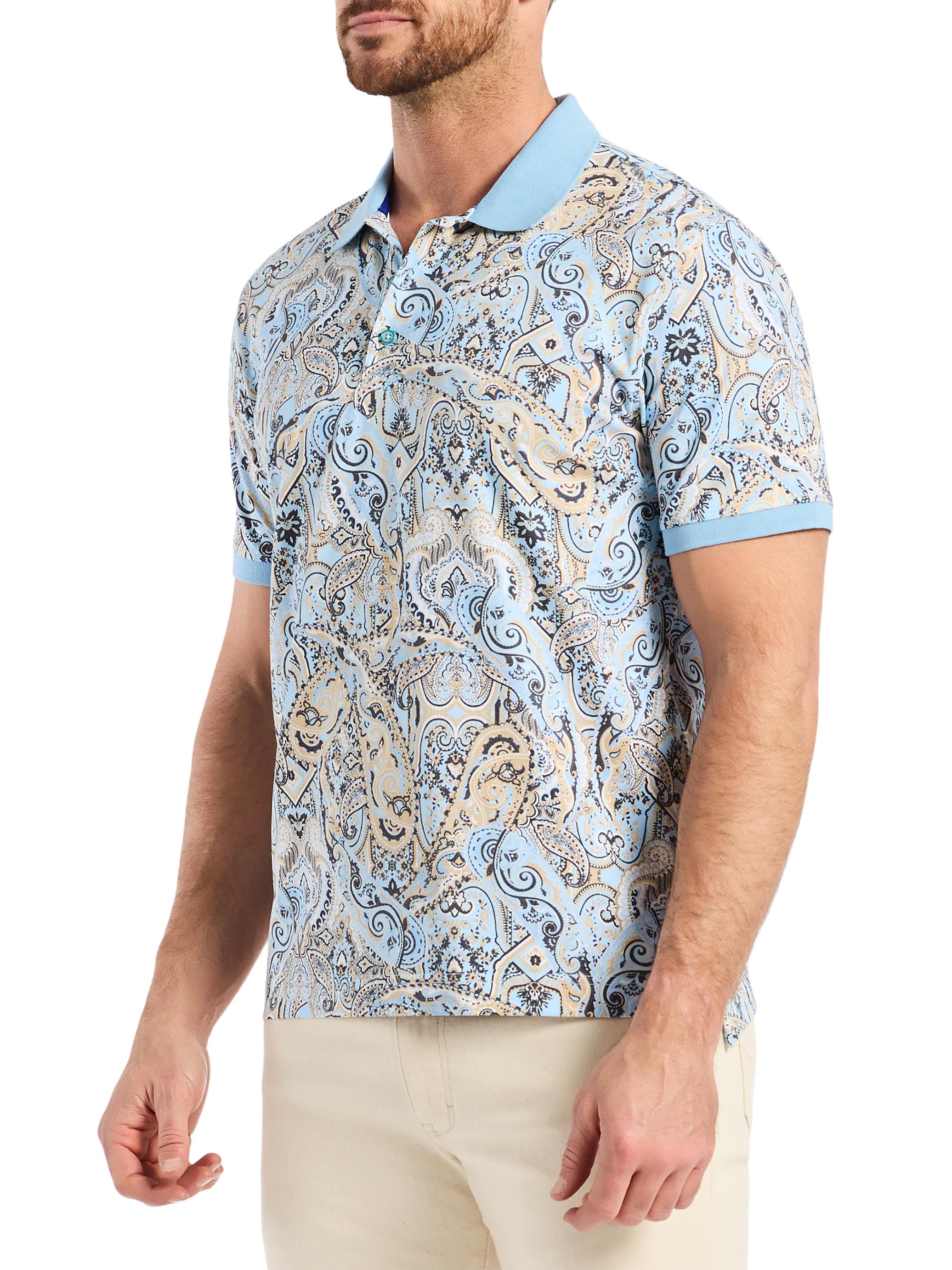 Robert Graham Manucci Paisley Polo Shirt | Saks Fifth Avenue