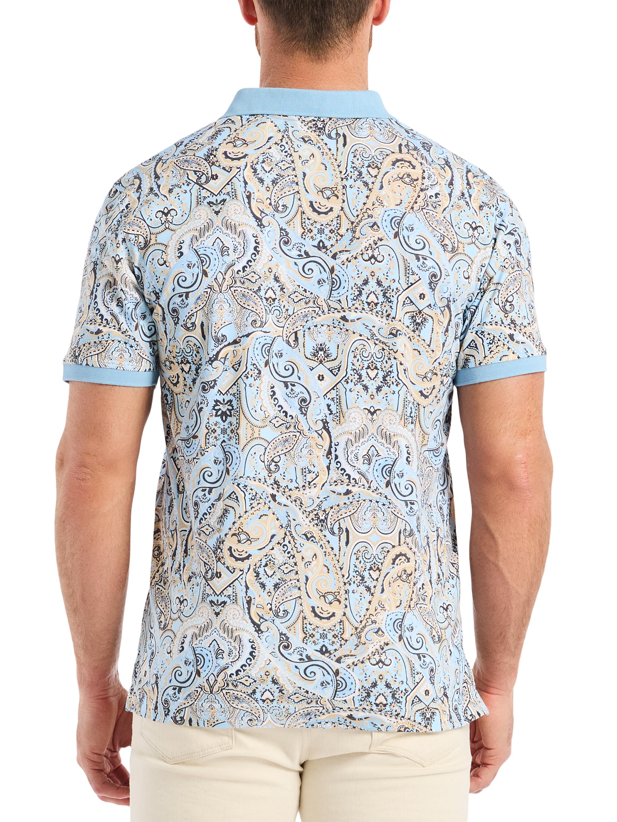 Robert Graham Manucci Paisley Polo Shirt | Saks Fifth Avenue