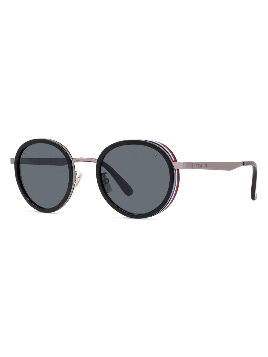 Vuarnet Men's Lifestyle Edge 01 49mm Round Sunglasses In Transparent