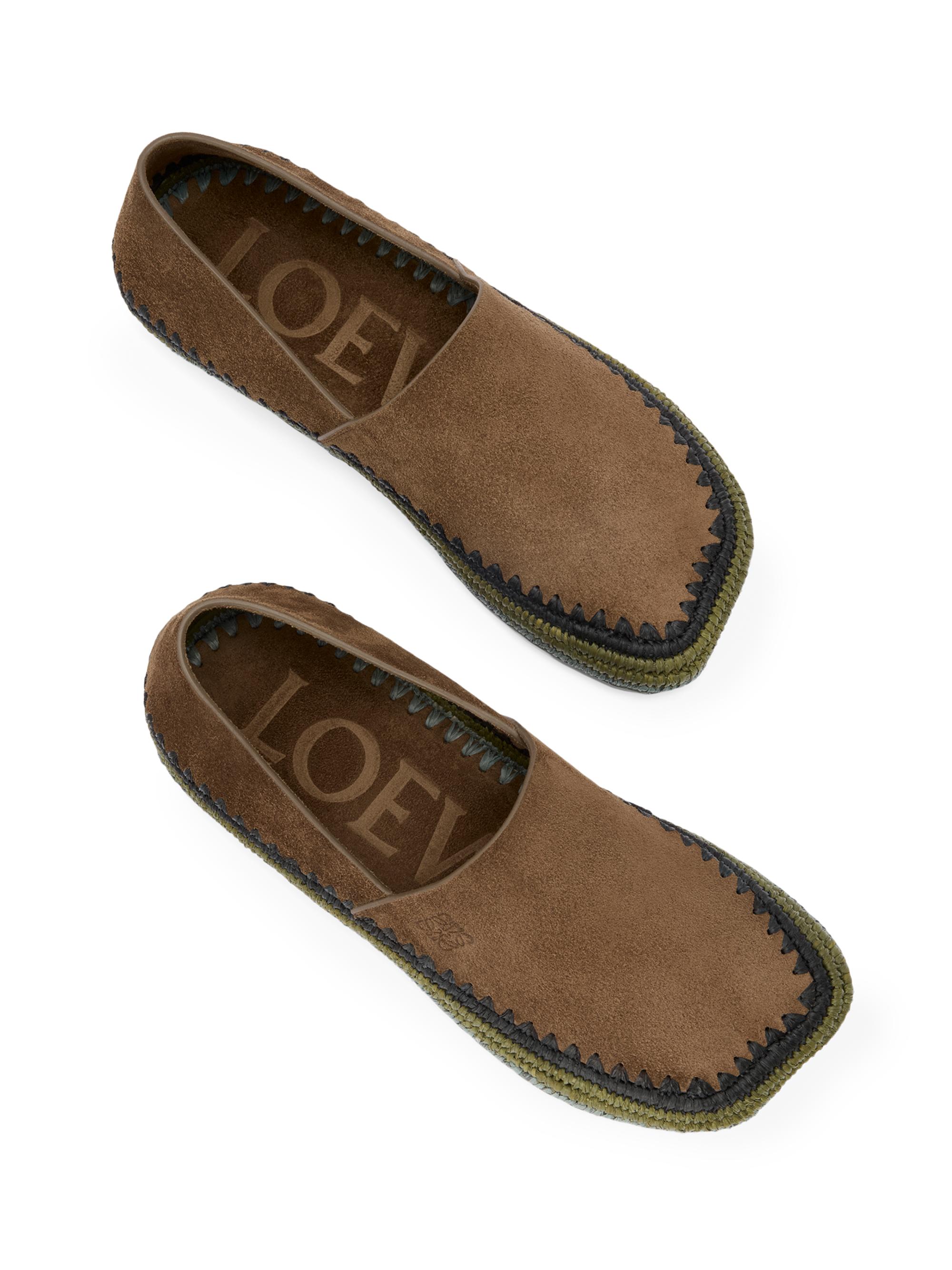 LOEWE LOEWE x Paula's Ibiza Rio Suede Espadrilles | Saks Fifth Avenue